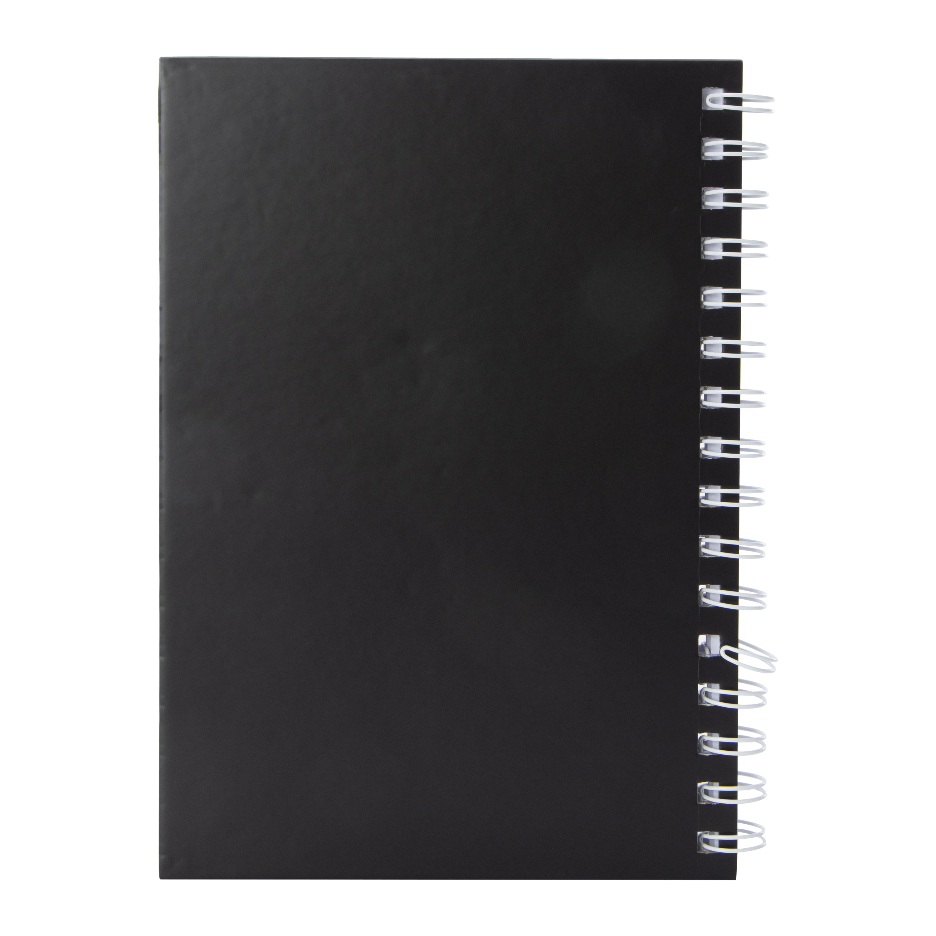 Spiral Notebook With Patches 6.14in x 8.27in