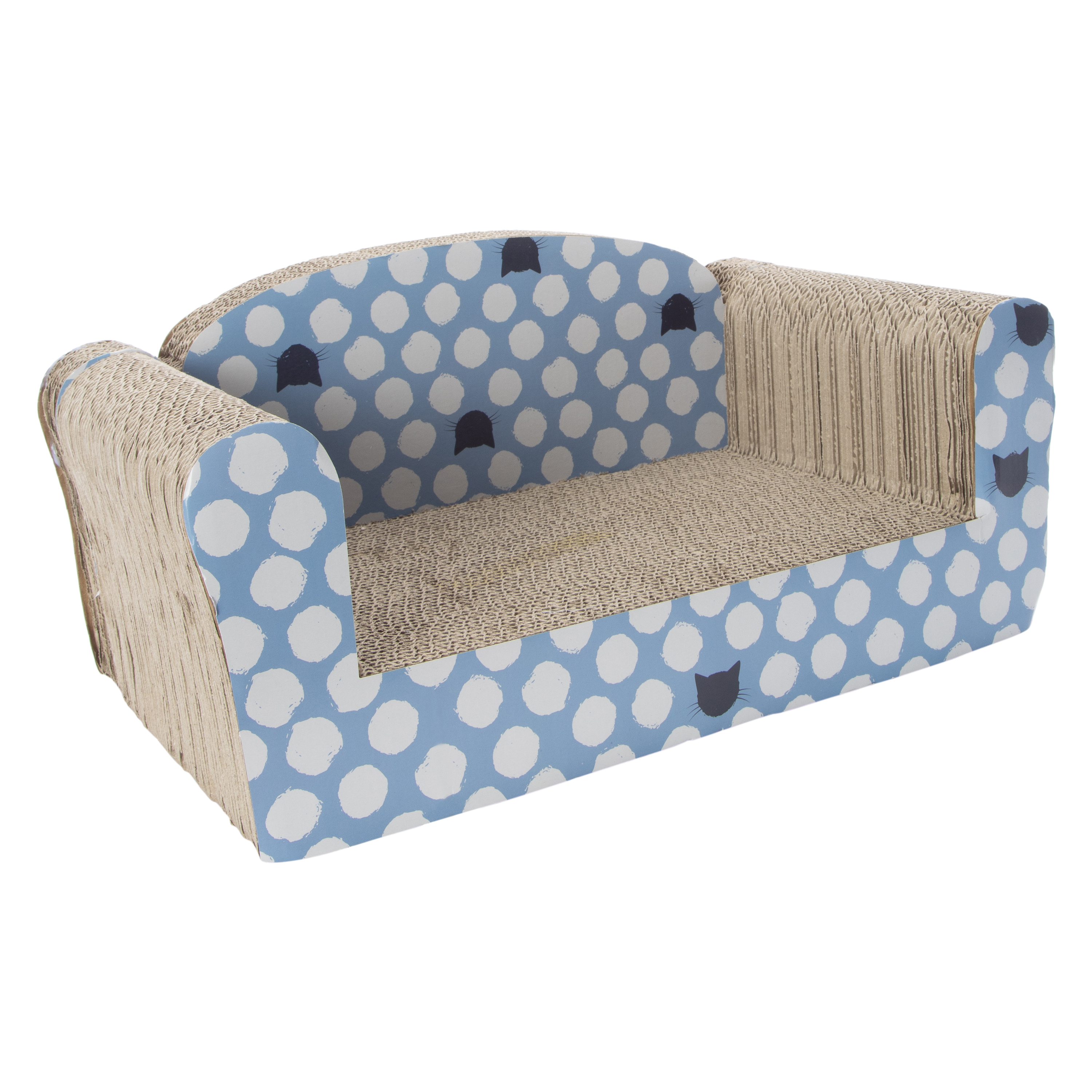 Cardboard Couch Cat Scratcher 18.5in x 10.5in