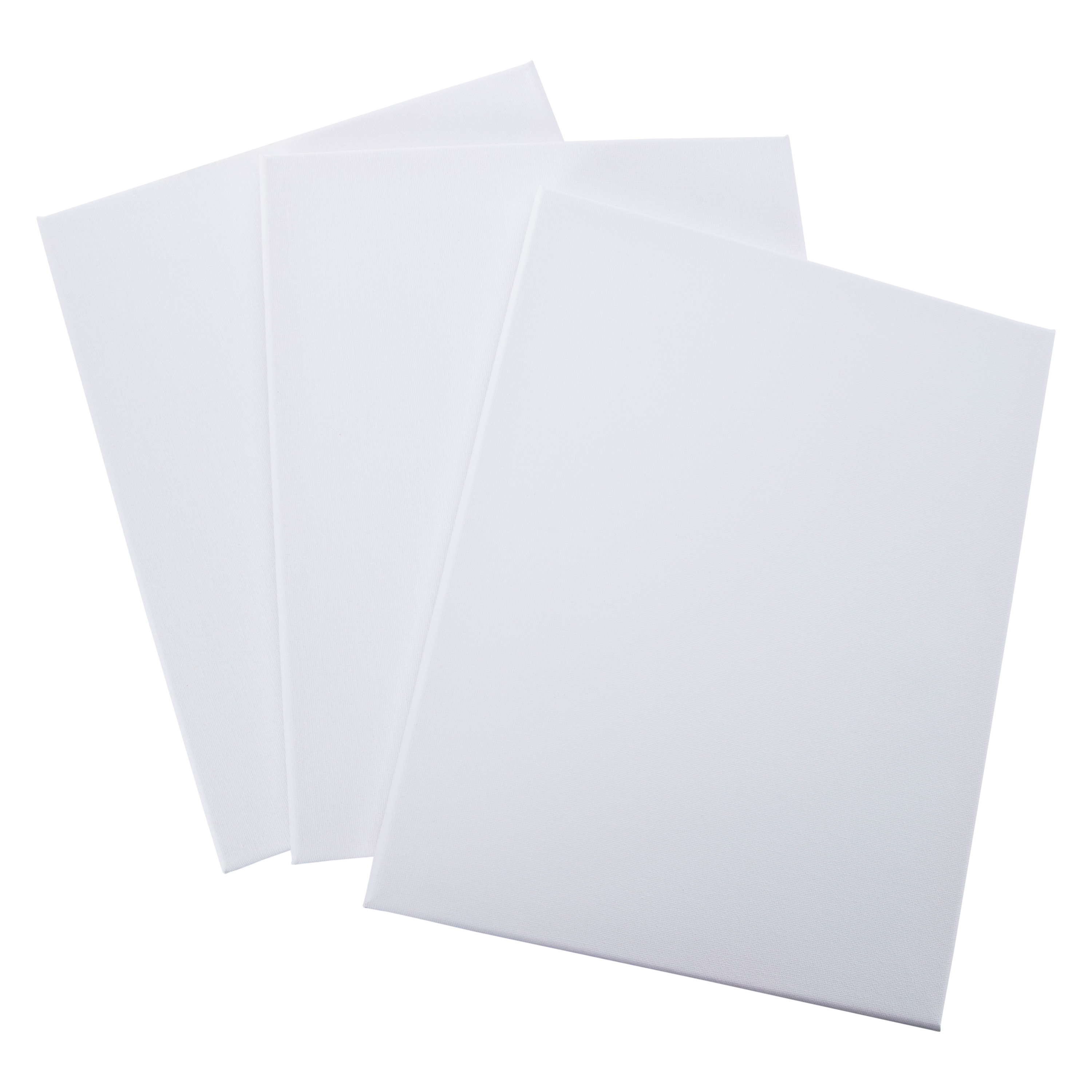 11in x 14in Premium Quality Canvas 3-Count