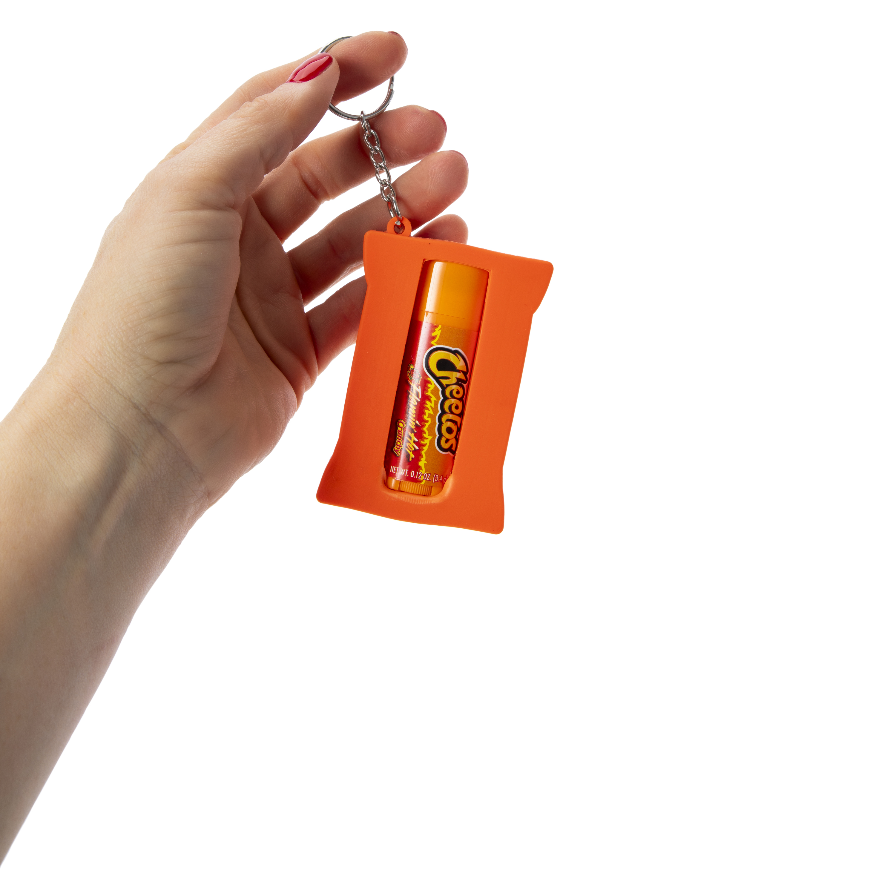 Flavored Lip Balm & Keychain Set