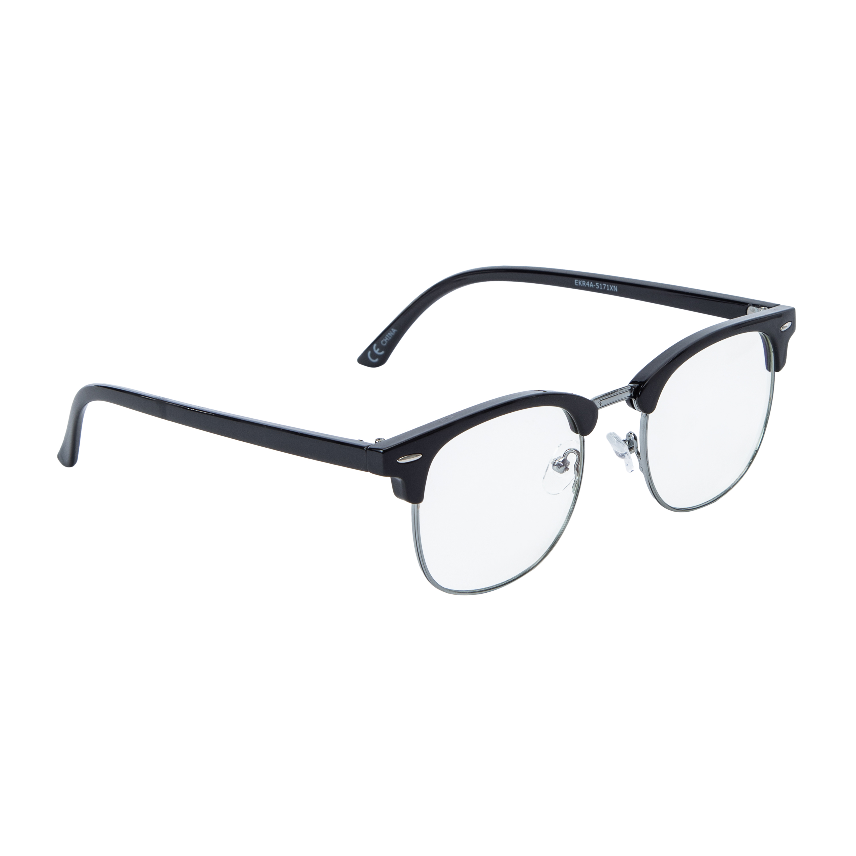 thumbnail image 2 of KERSAL 2 - Transparent Frame Keyhole Glasses 2 of 14