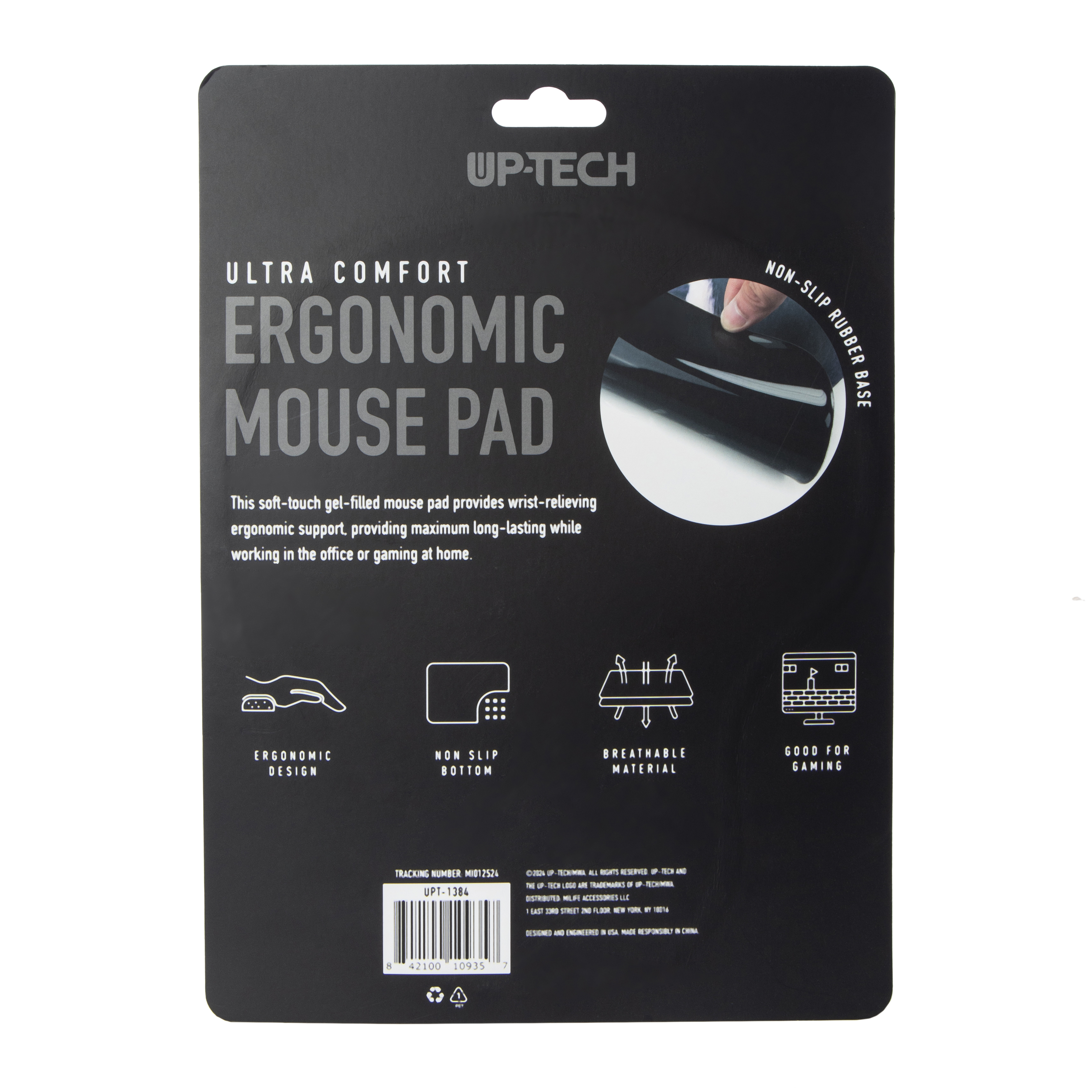 Ultra Comfort Ergonomic Printed Mouse Pad