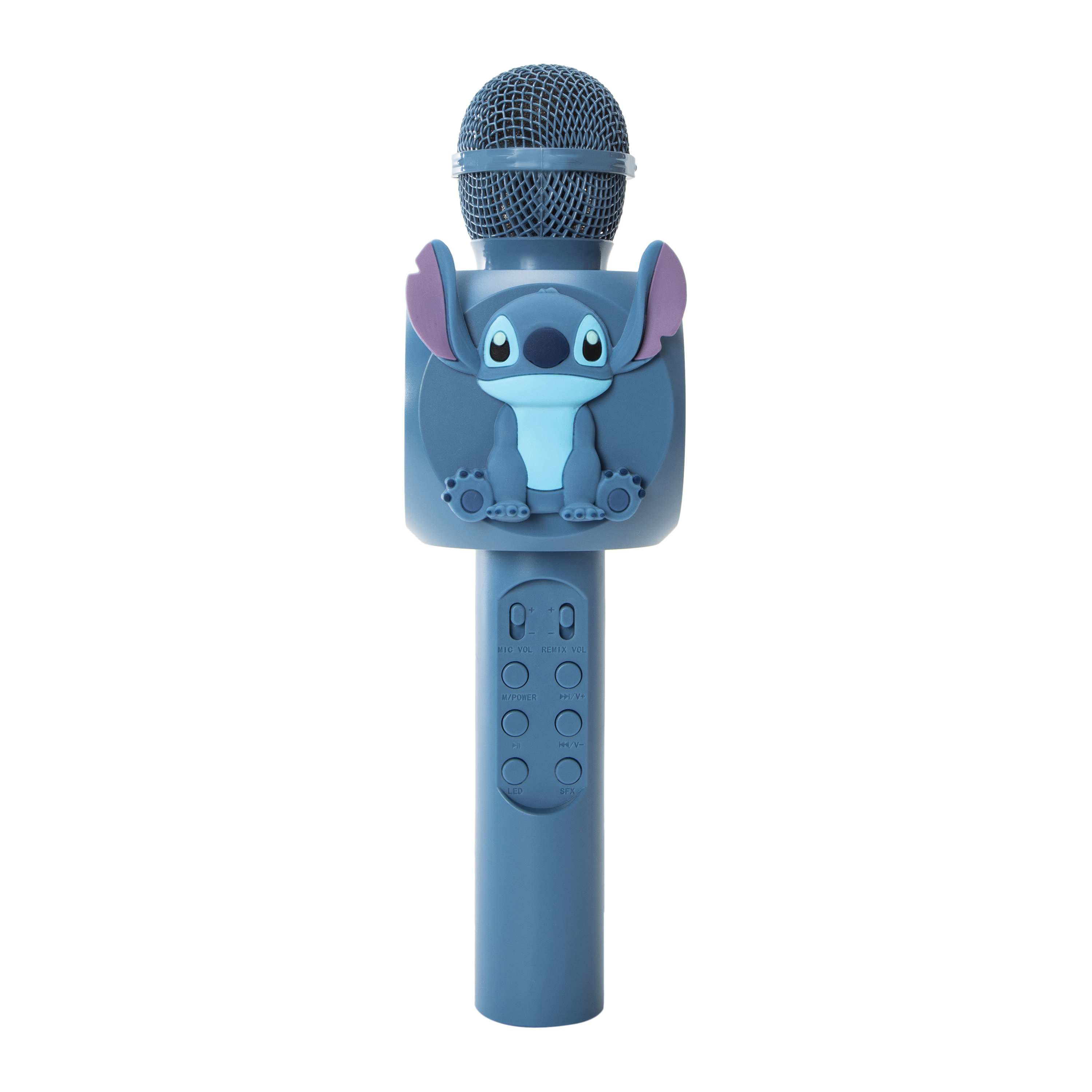 Bluetooth Disney Stitch LED Karaoke Microphone