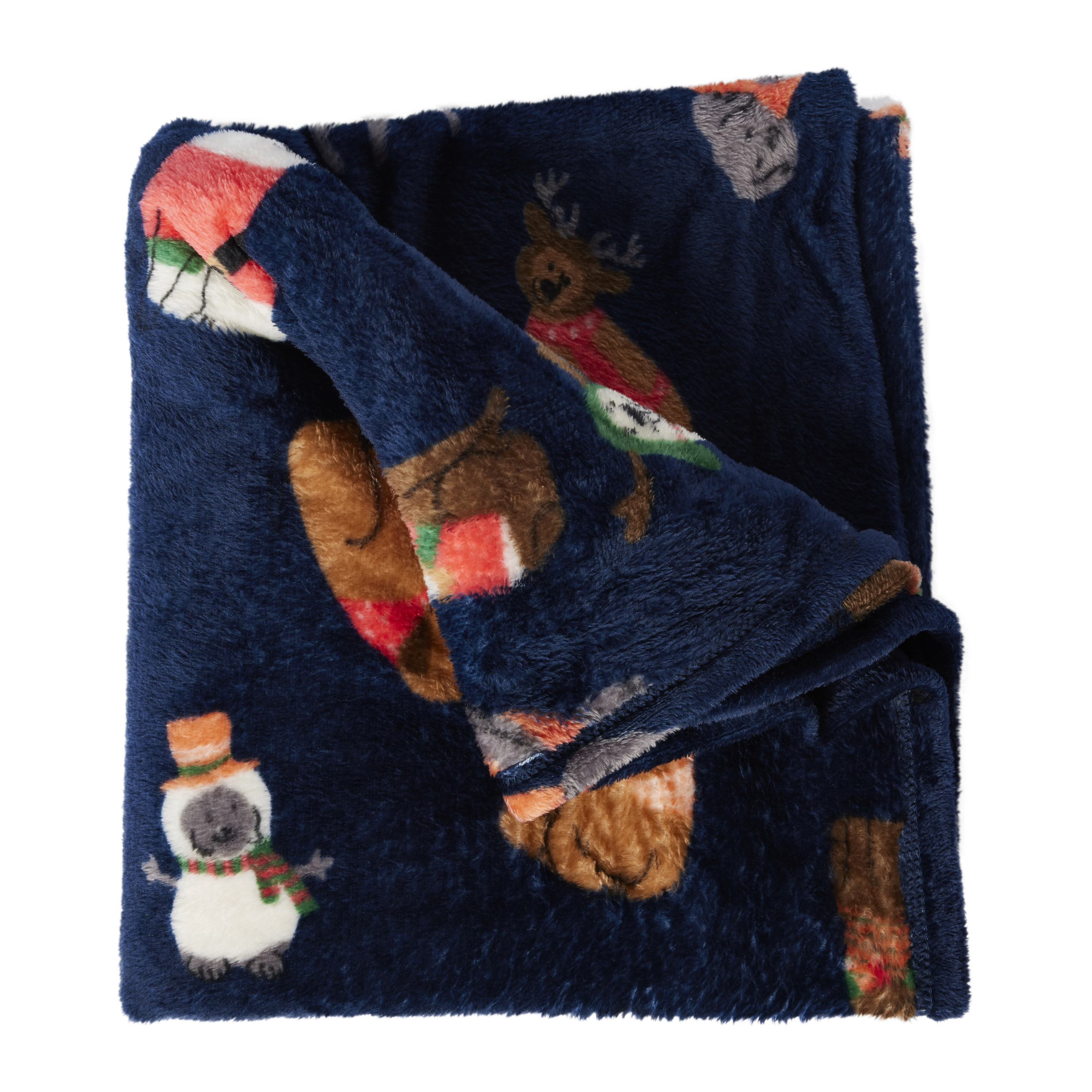 Holiday Dogs Blanket 50in x 60in
