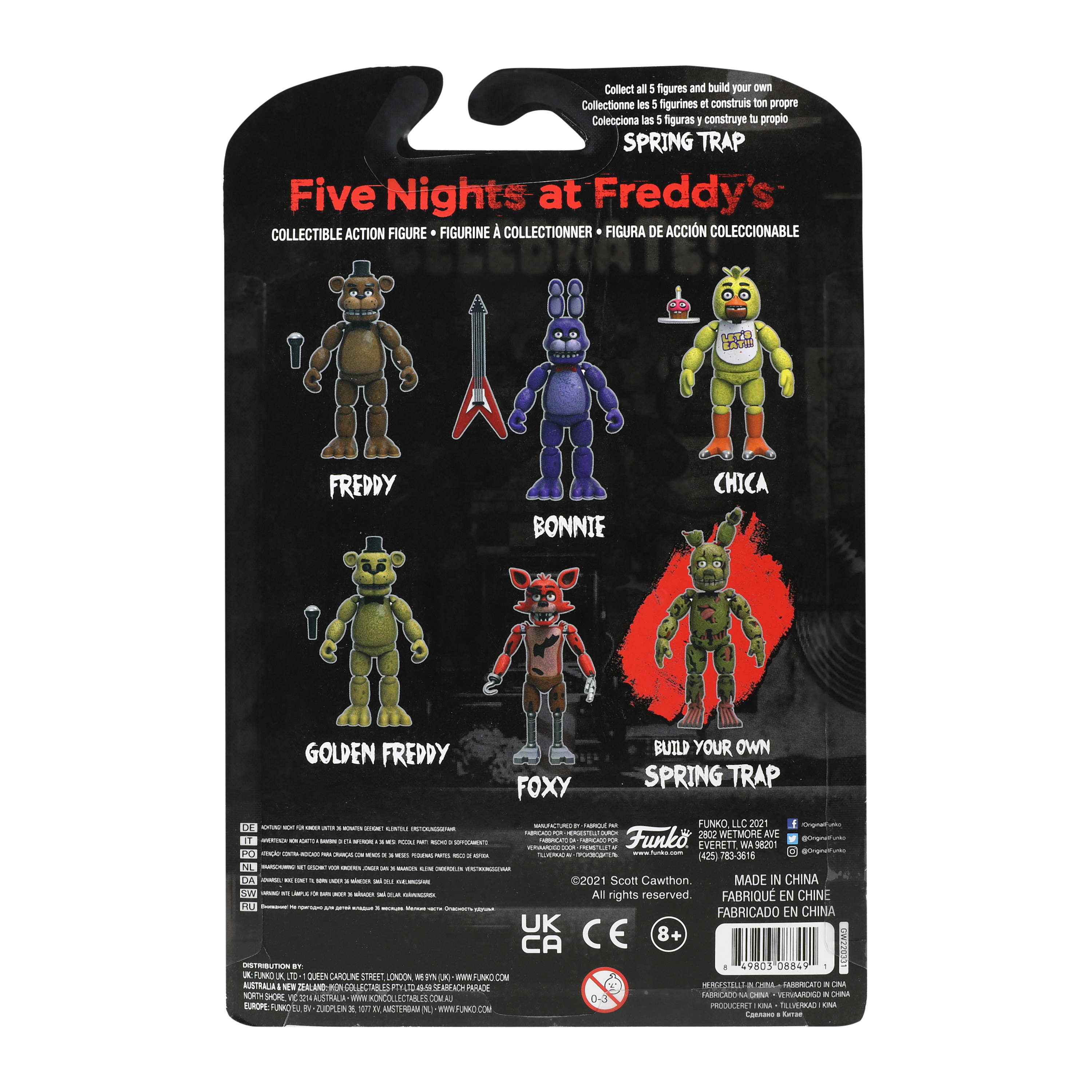 Funko Five Nights At Freddy's™ Bonnie Action Figure