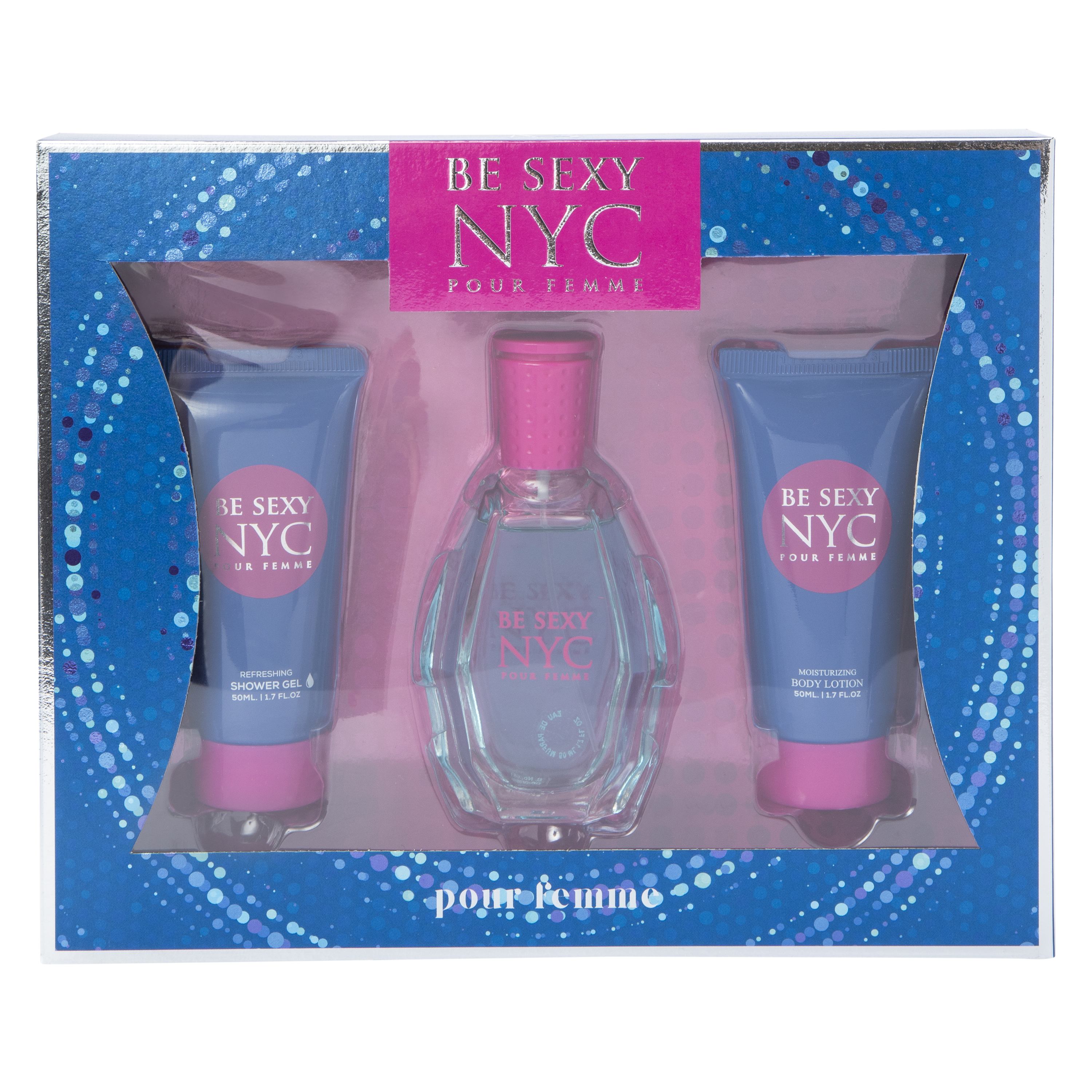 Be Sexy NYC Pour Femme 3-Piece Set Five Below