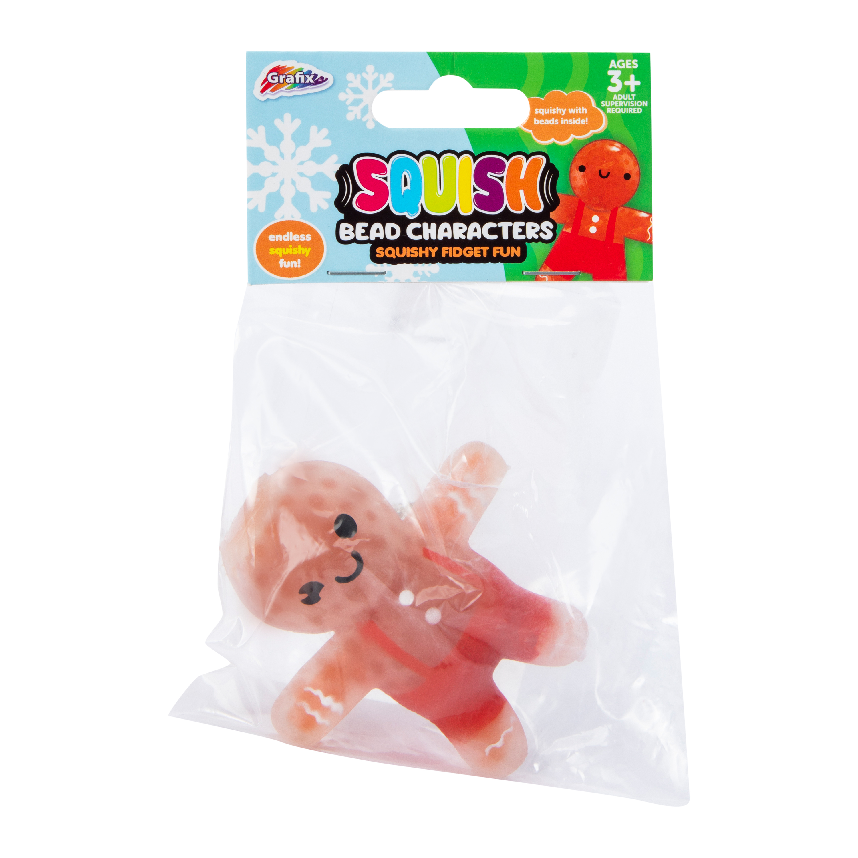 Holiday Squish Bead Characters