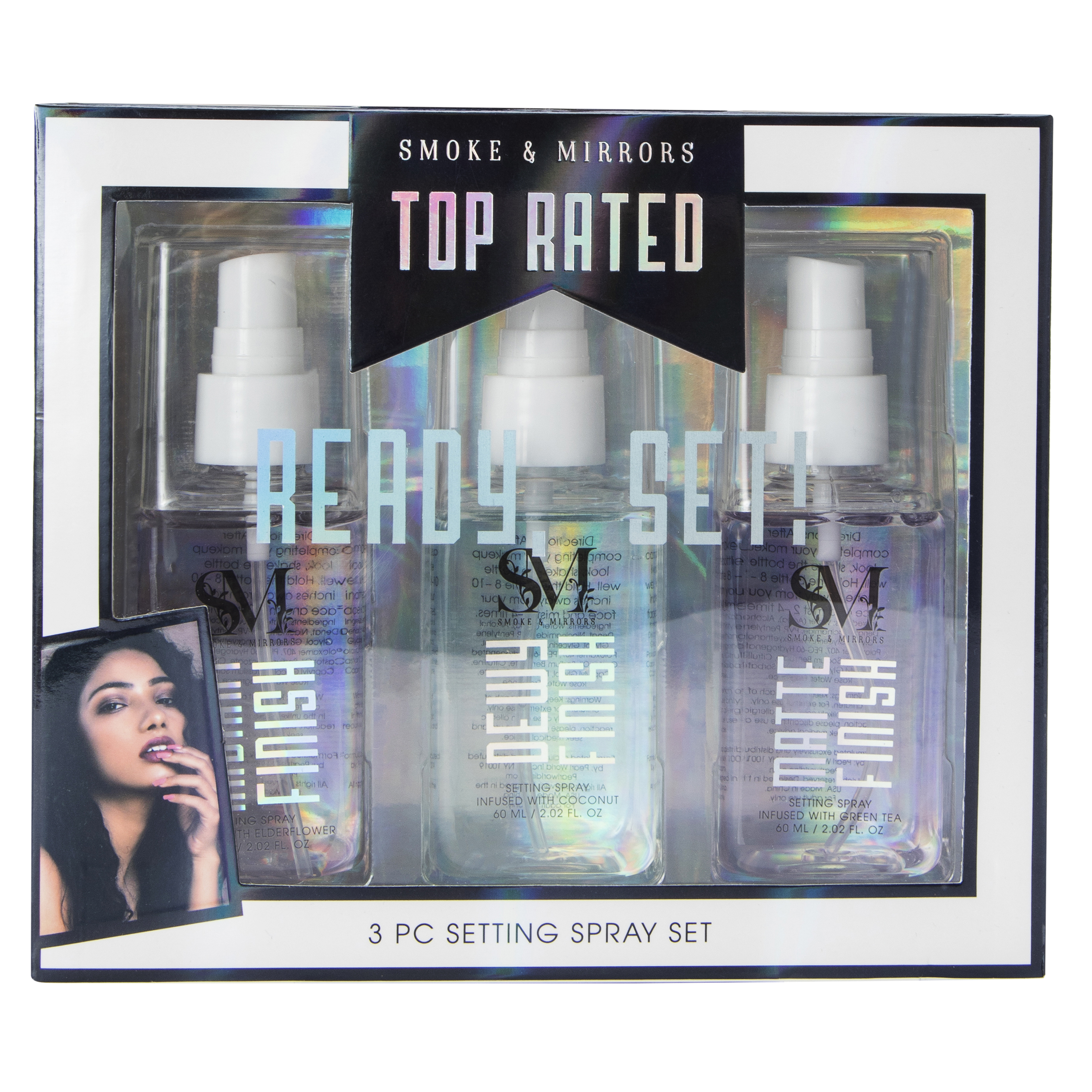 Smoke & Mirrors Setting Spray 3-Piece Set