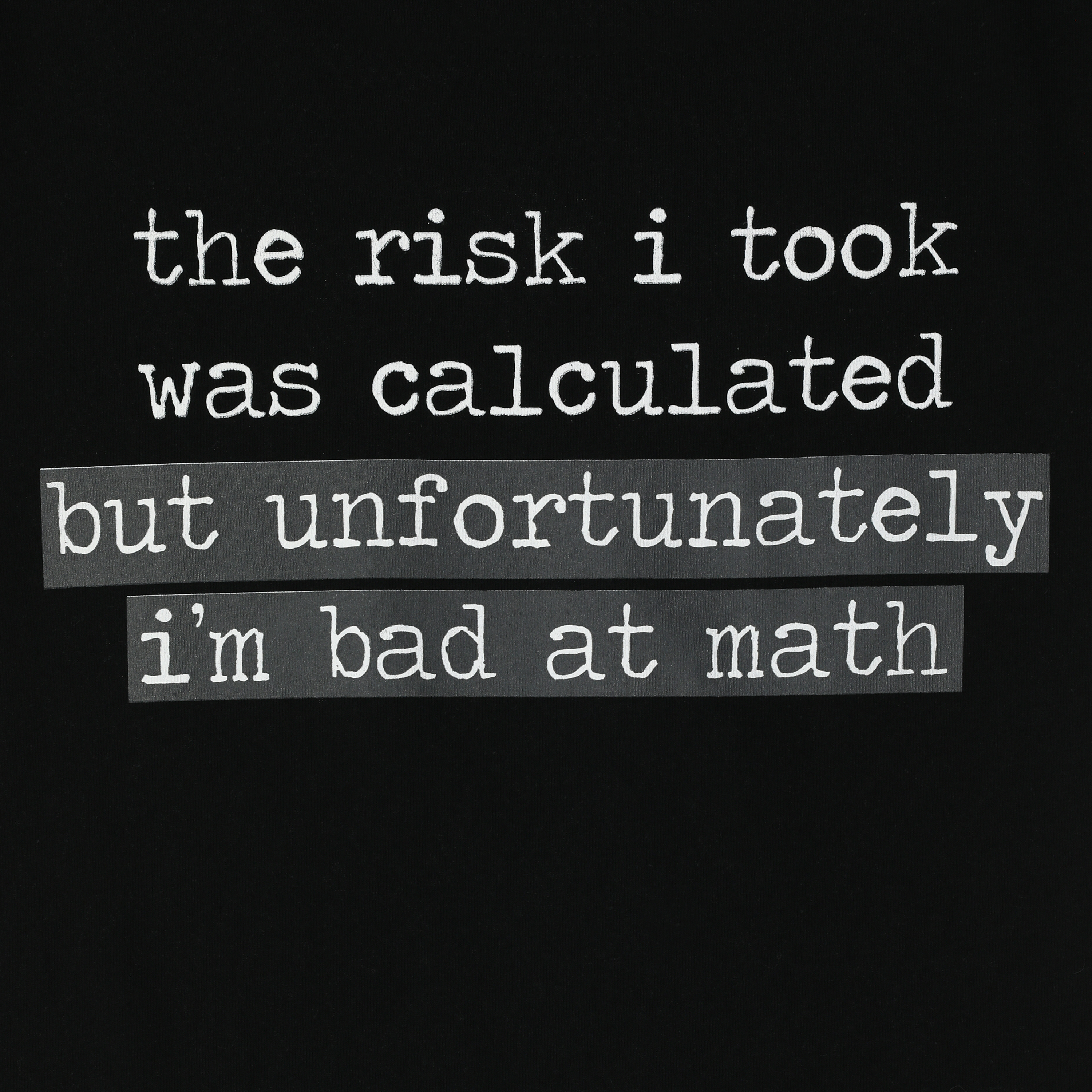 'The Risk I Took…' Graphic Tee