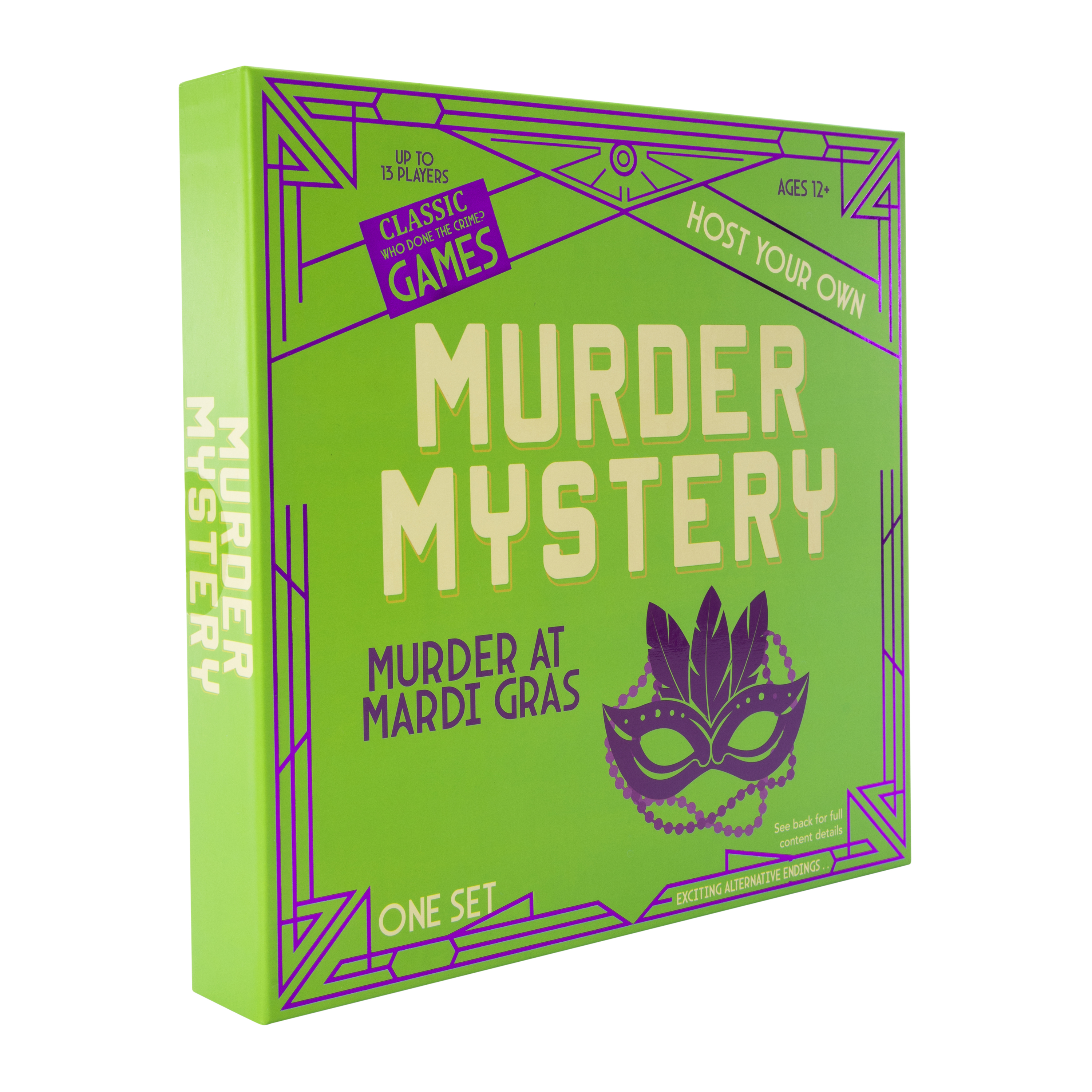 Host Your Own Murder Mystery Game Set