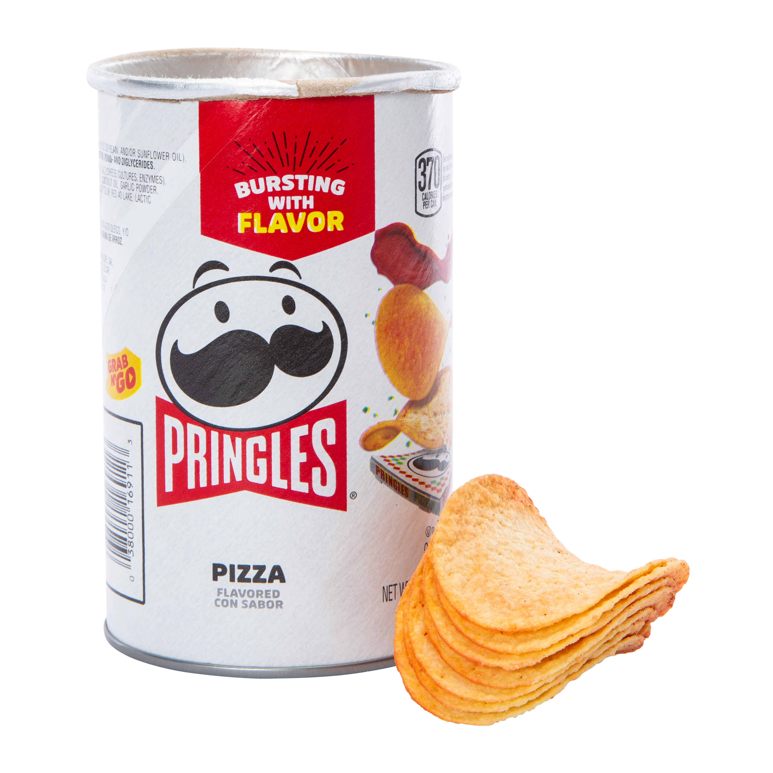 Pringles® Grab N' Go Pizza Flavored Potato Crisps 2.5oz