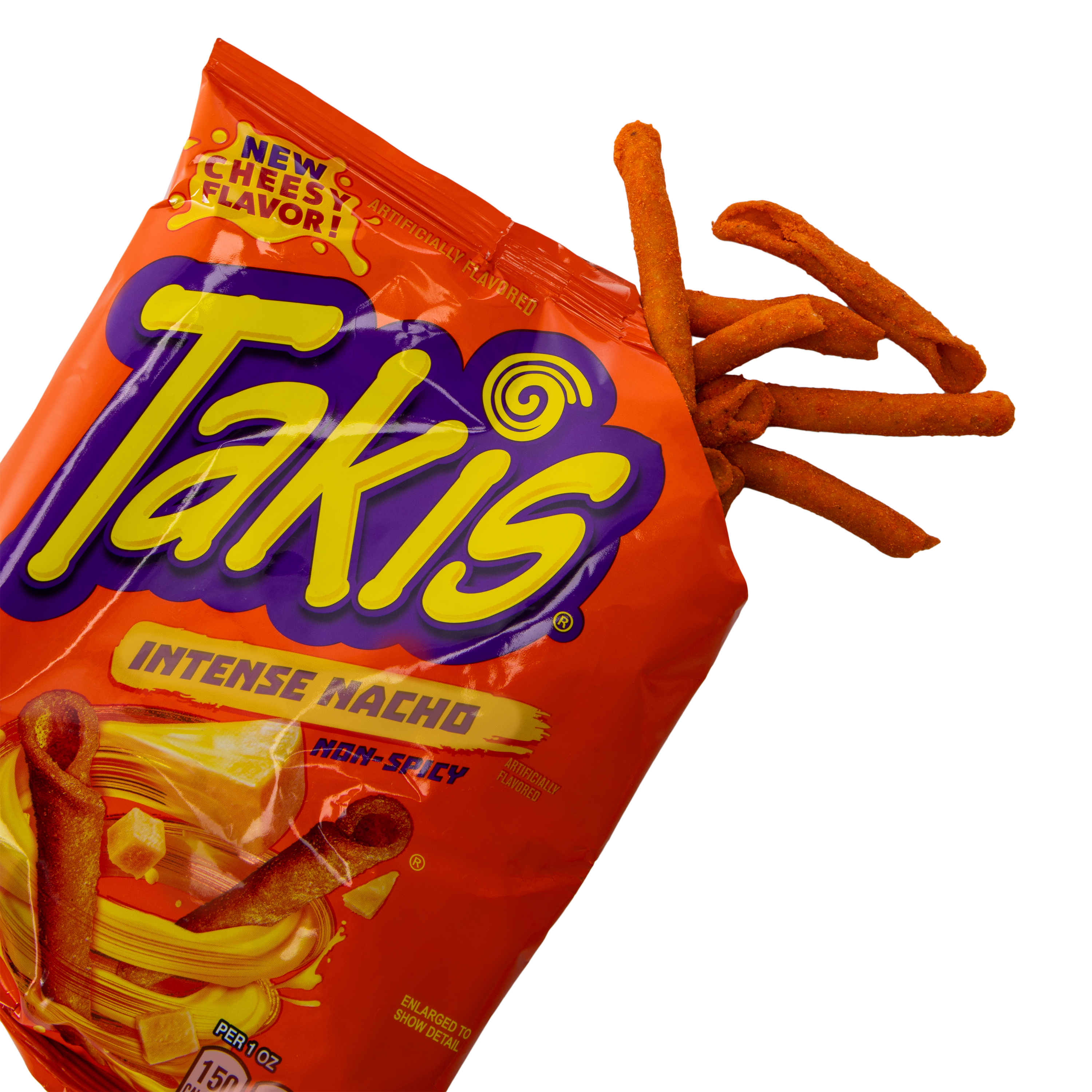 Takis® Intense Nacho Non-Spicy Tortilla Chips 3.25oz