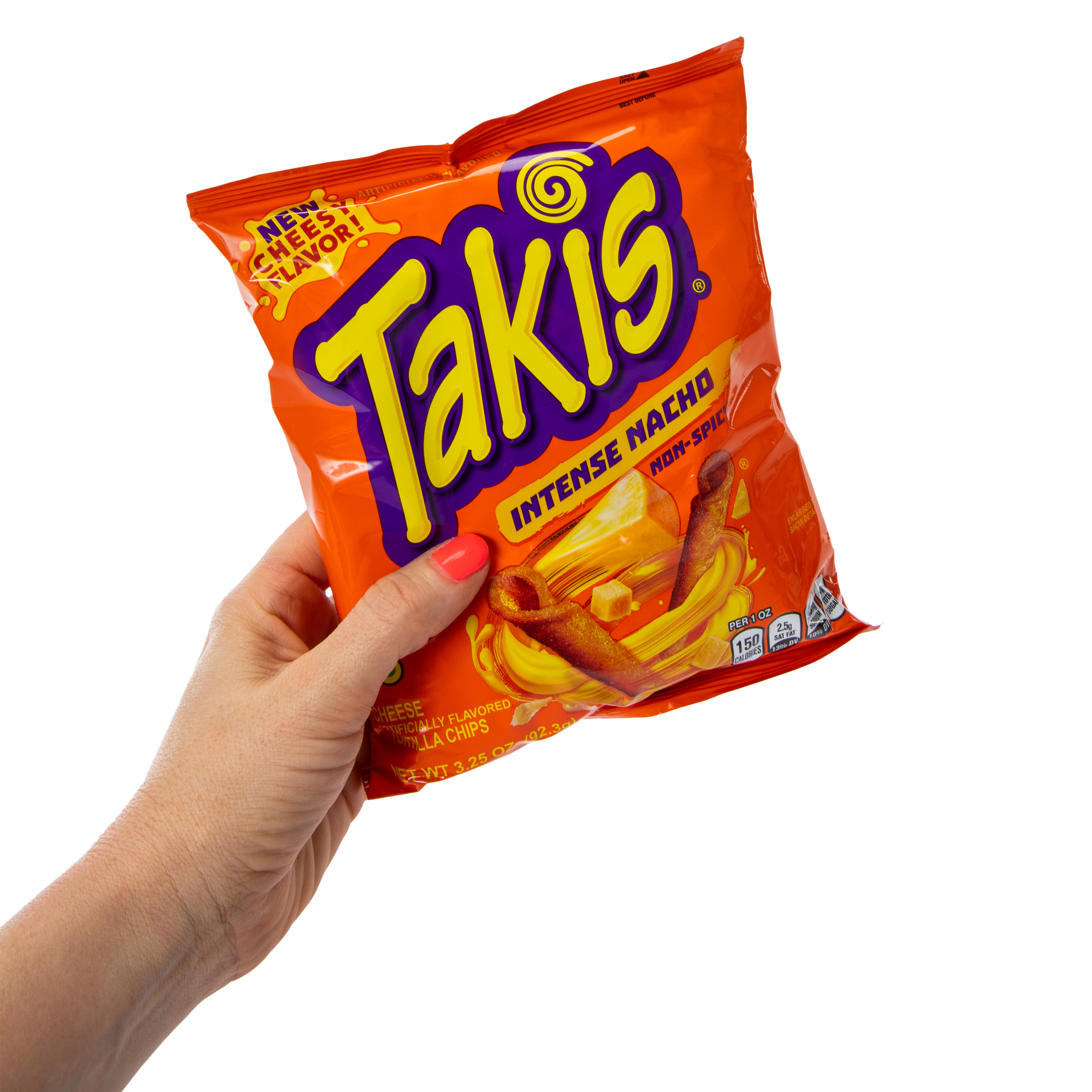Takis® Intense Nacho Non-Spicy Tortilla Chips 3.25oz