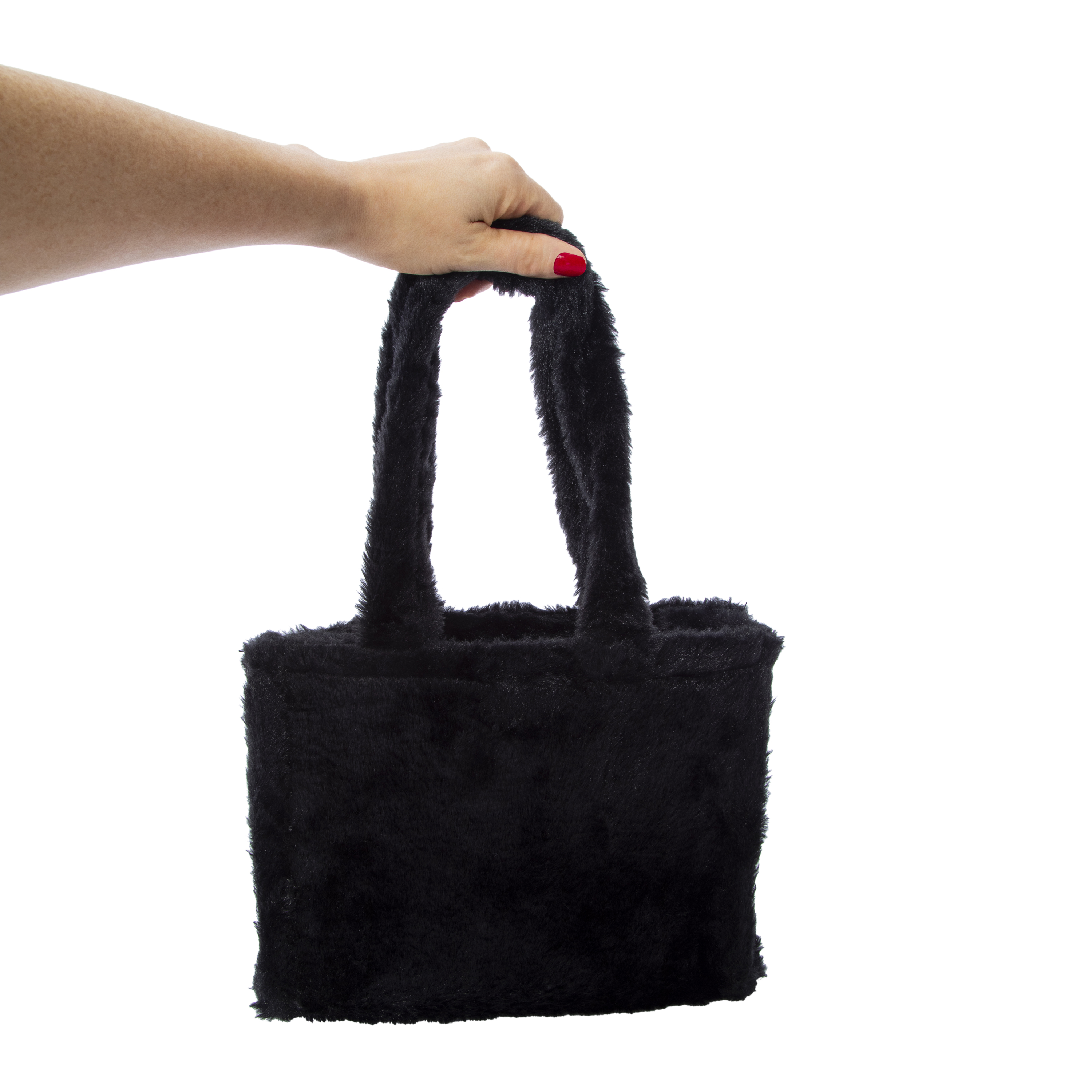 Buy Accessorize London Navy Fur Large Tote Handbag Online At Best Price @  Tata CLiQ