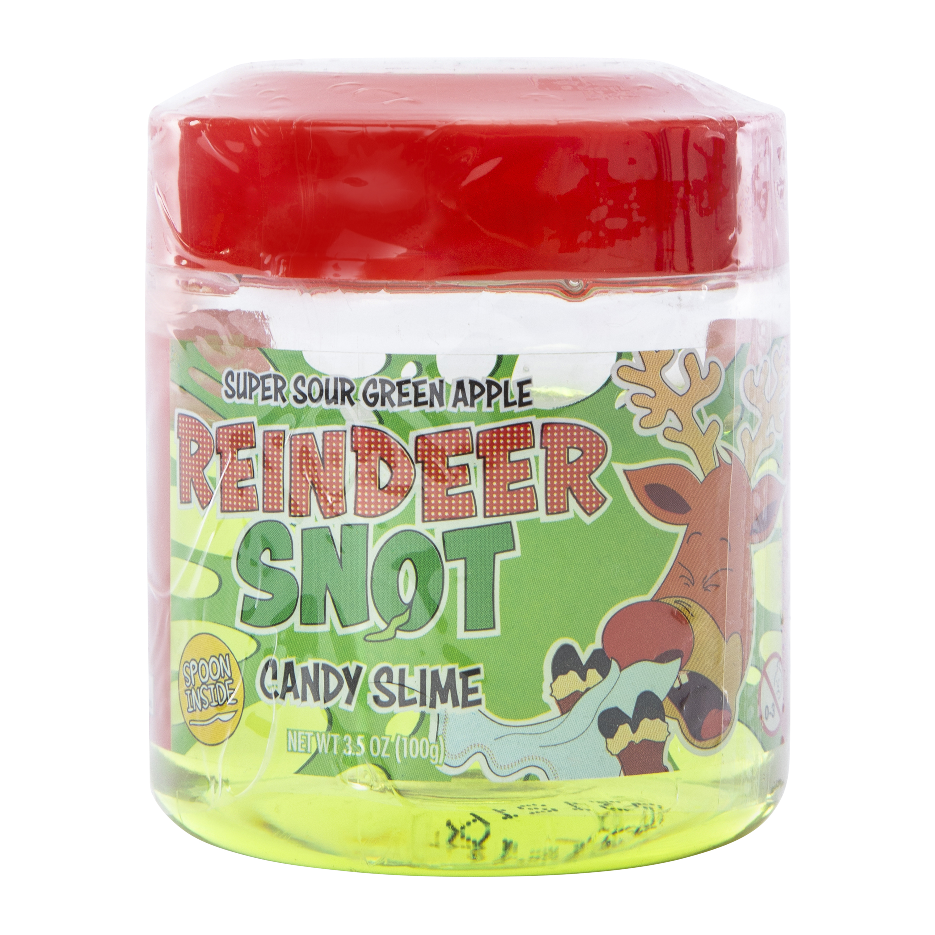 Reindeer Snot Green Apple Candy Slime