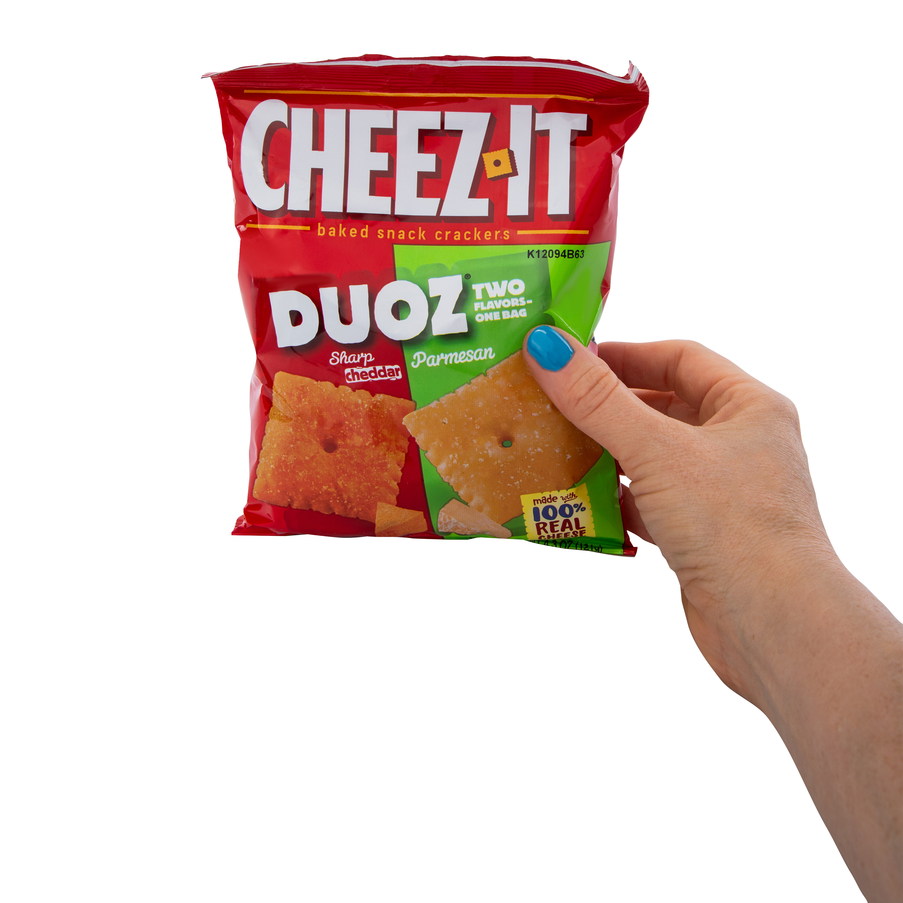 Cheez-It® Duoz Baked Snack Crackers - Sharp Cheddar & Parmesan