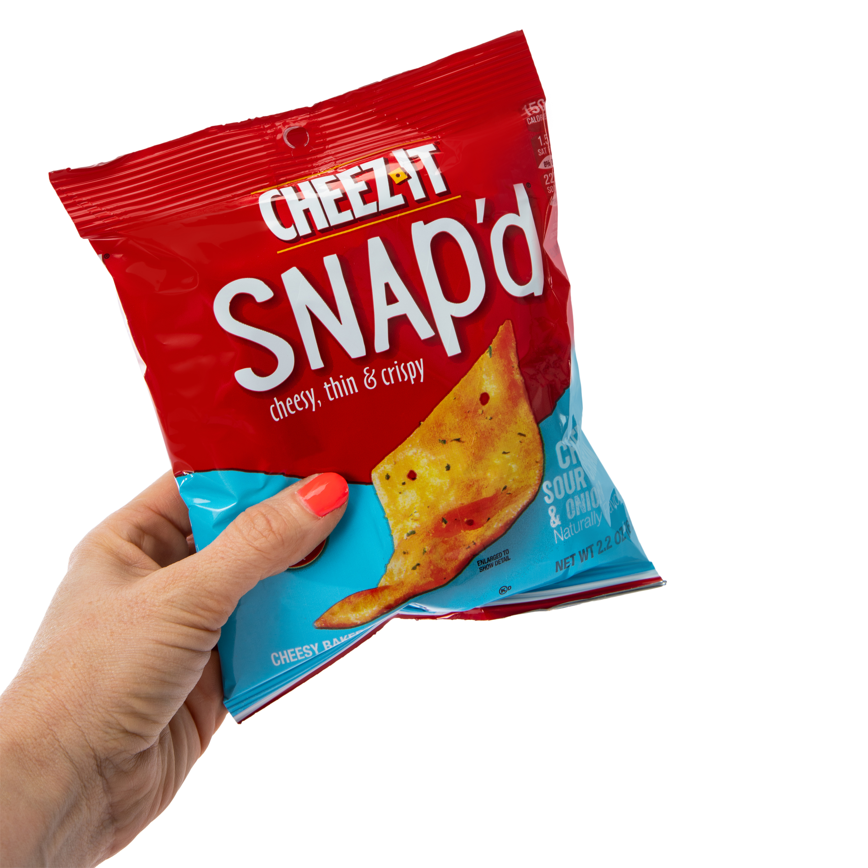 Cheez-It® Snap'd® Sour Cream & Onion Crackers 2.2oz