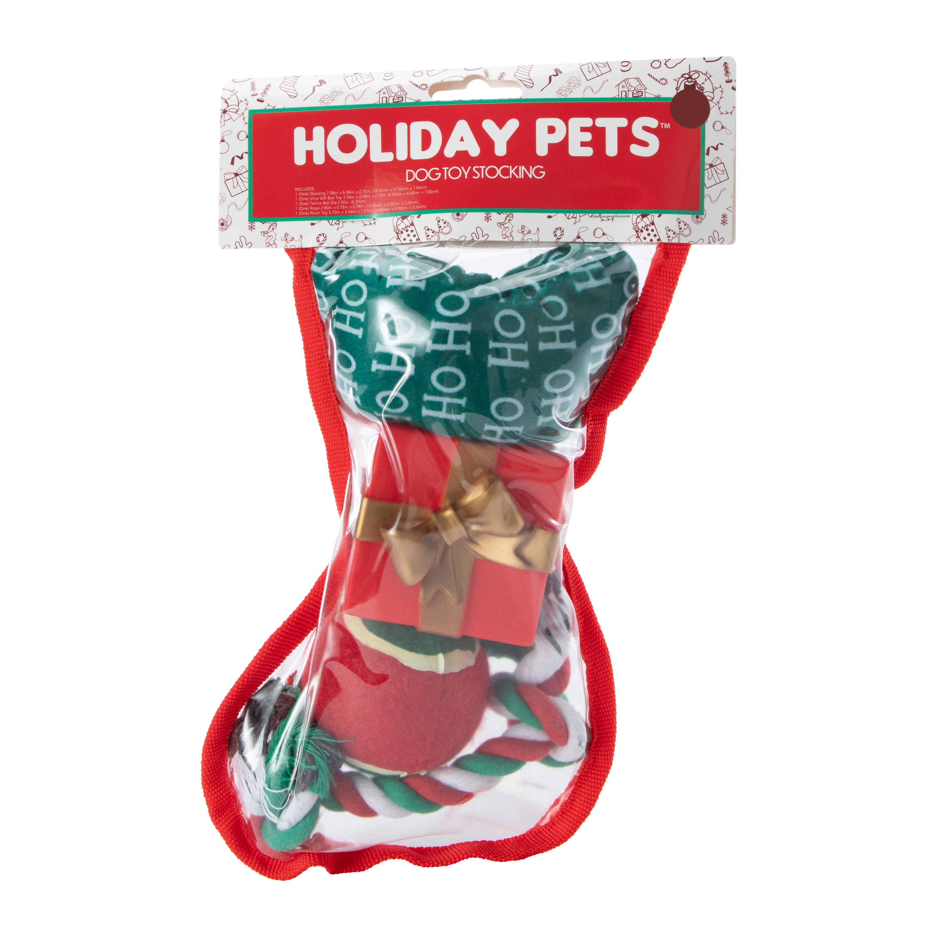 Holiday Dog Toy Stocking Five Below