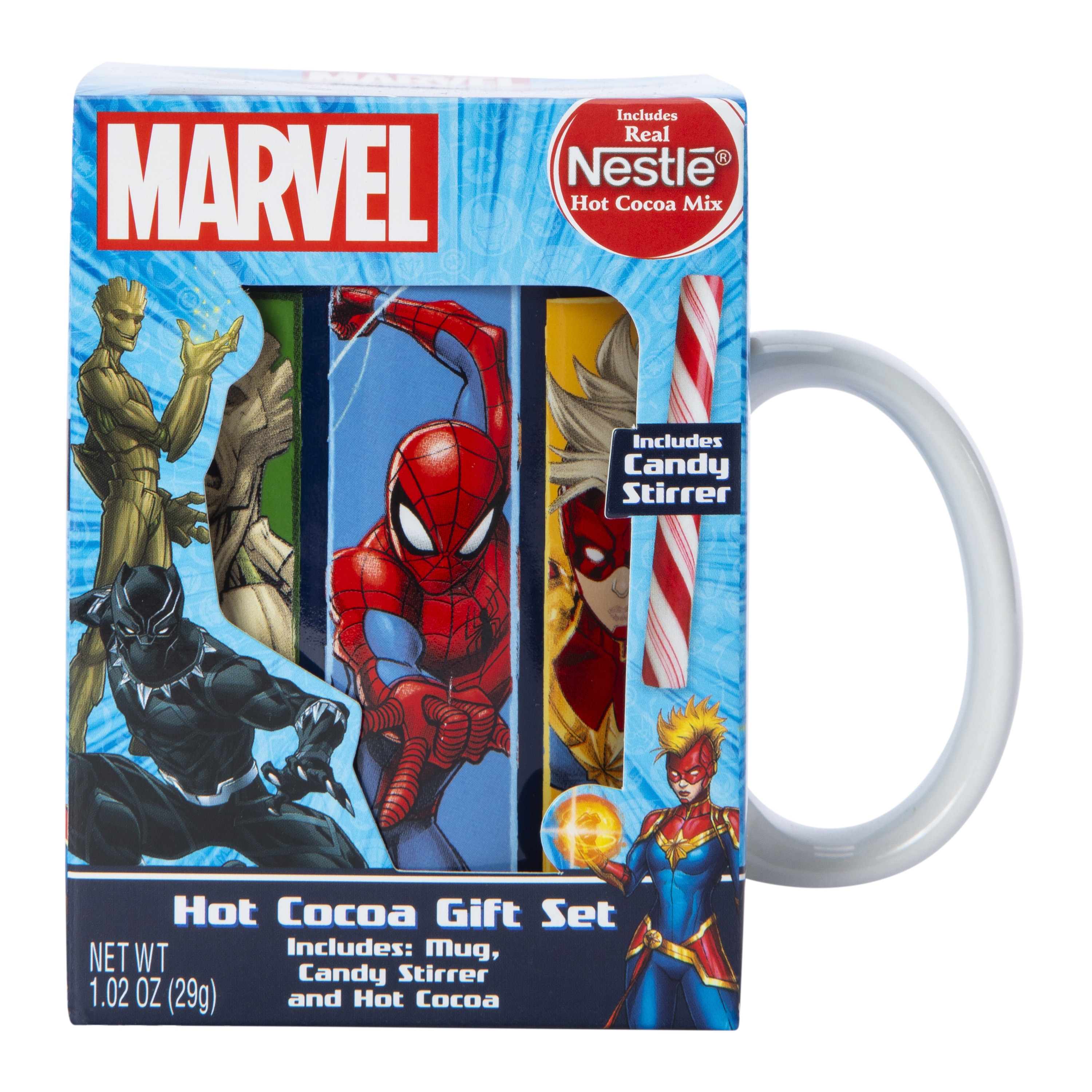 Marvel hot cocoa gift set