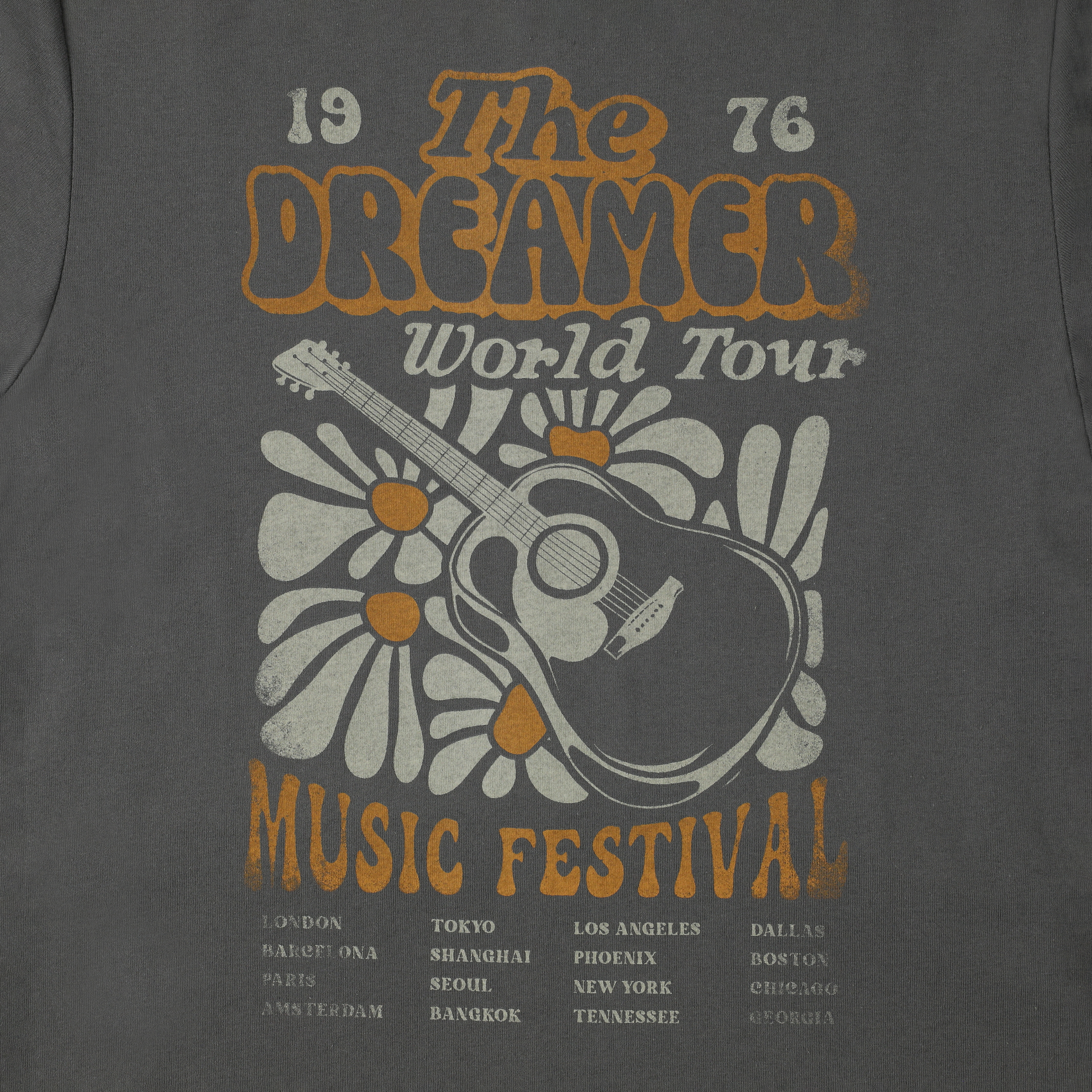 music festival graphic tee