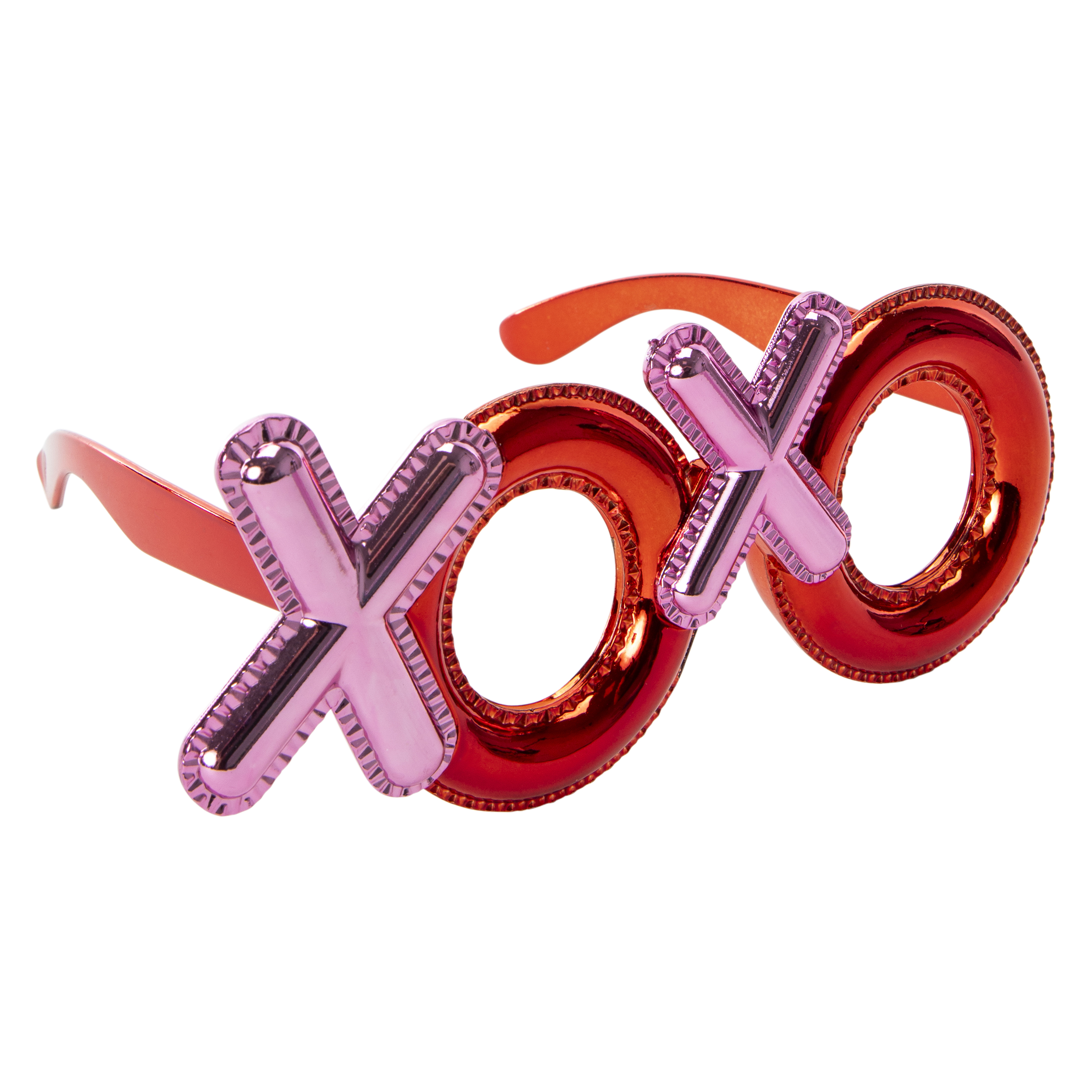 Valentine's Day XOXO Novelty Glasses