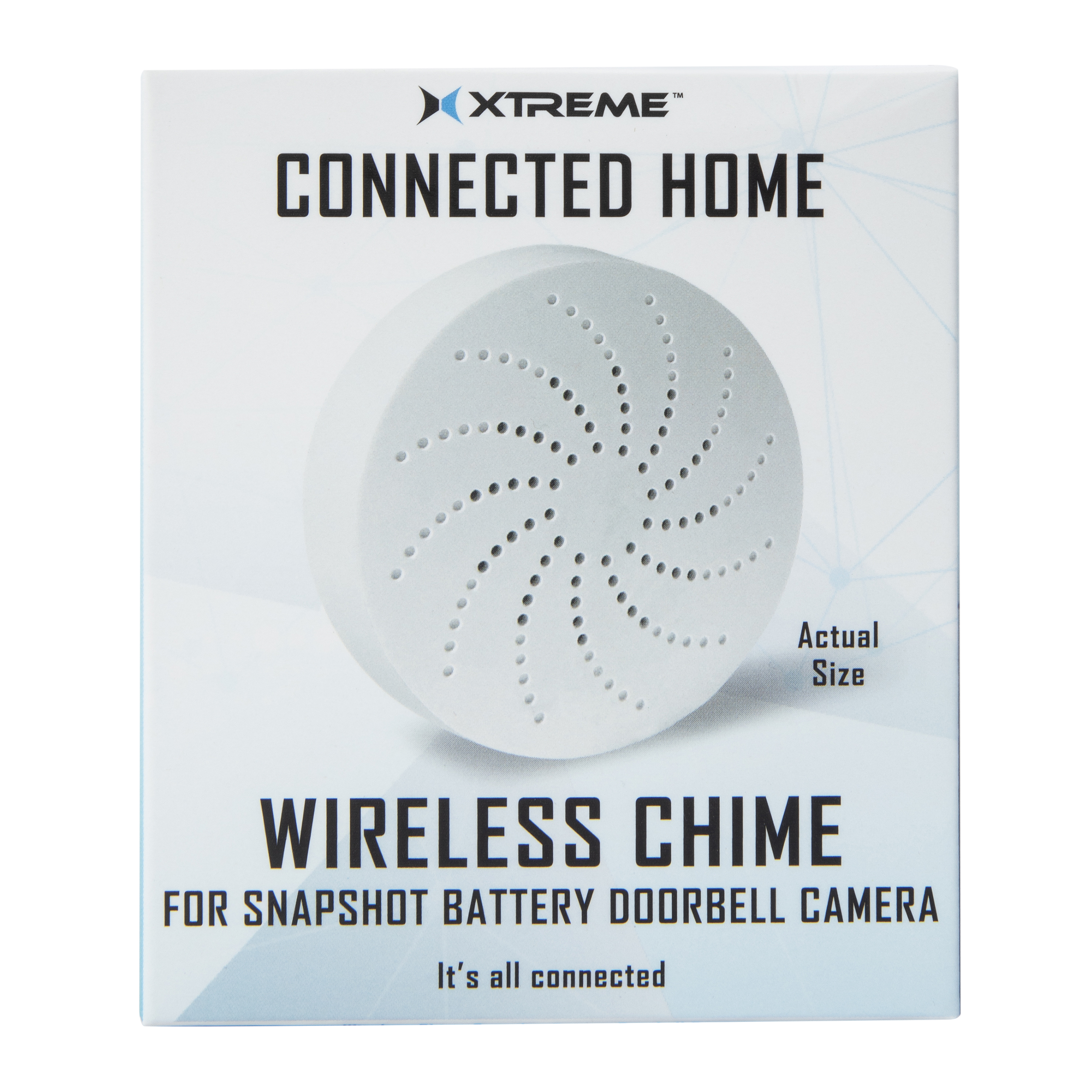 Connected Home Wireless Chime For Snapshot Doorbell Camera