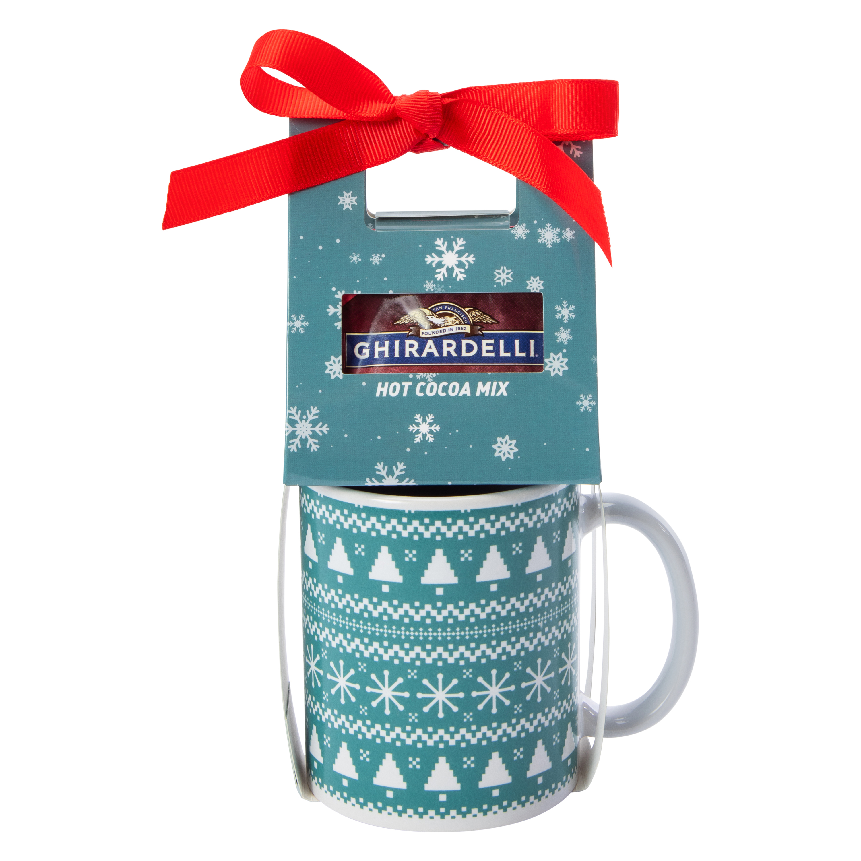 クラブ hot chocolate. Ghiradelli® Hot Cocoa Mix & Blue Mug Set | Five Below