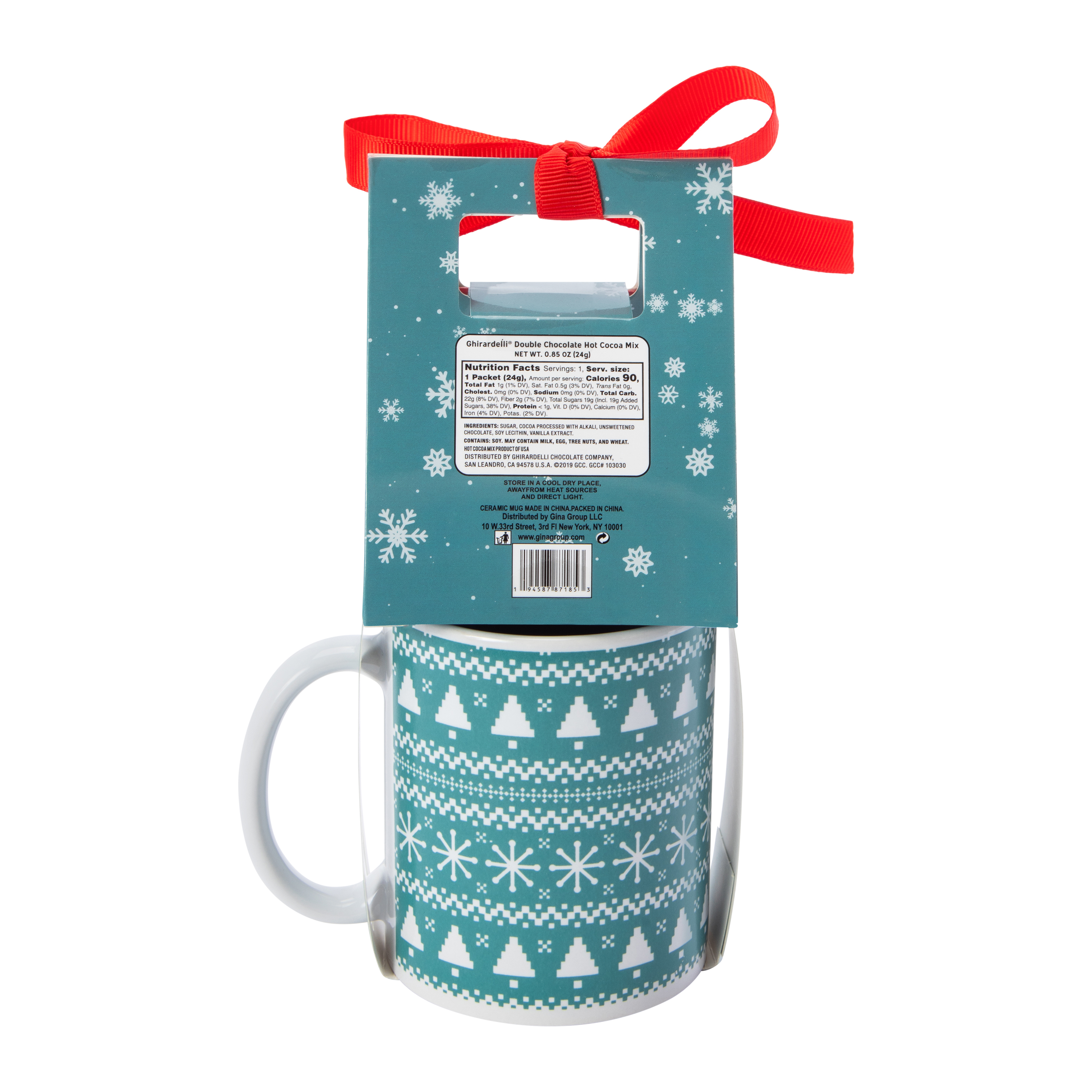 Ghiradelli® Hot Cocoa Mix & Blue Mug Set