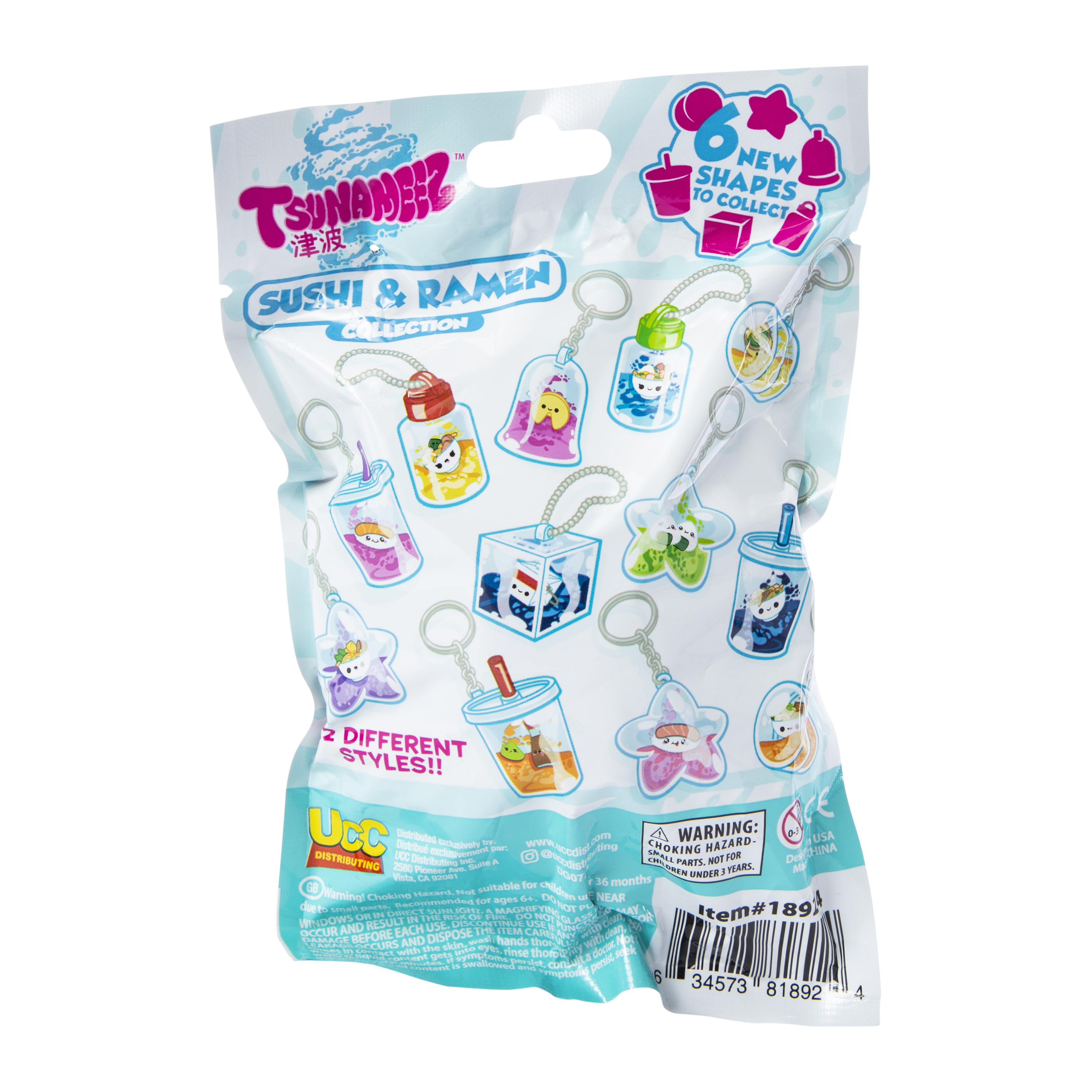 Tsunameez™ Sushi & Ramen Collection Hanger Blind Bag