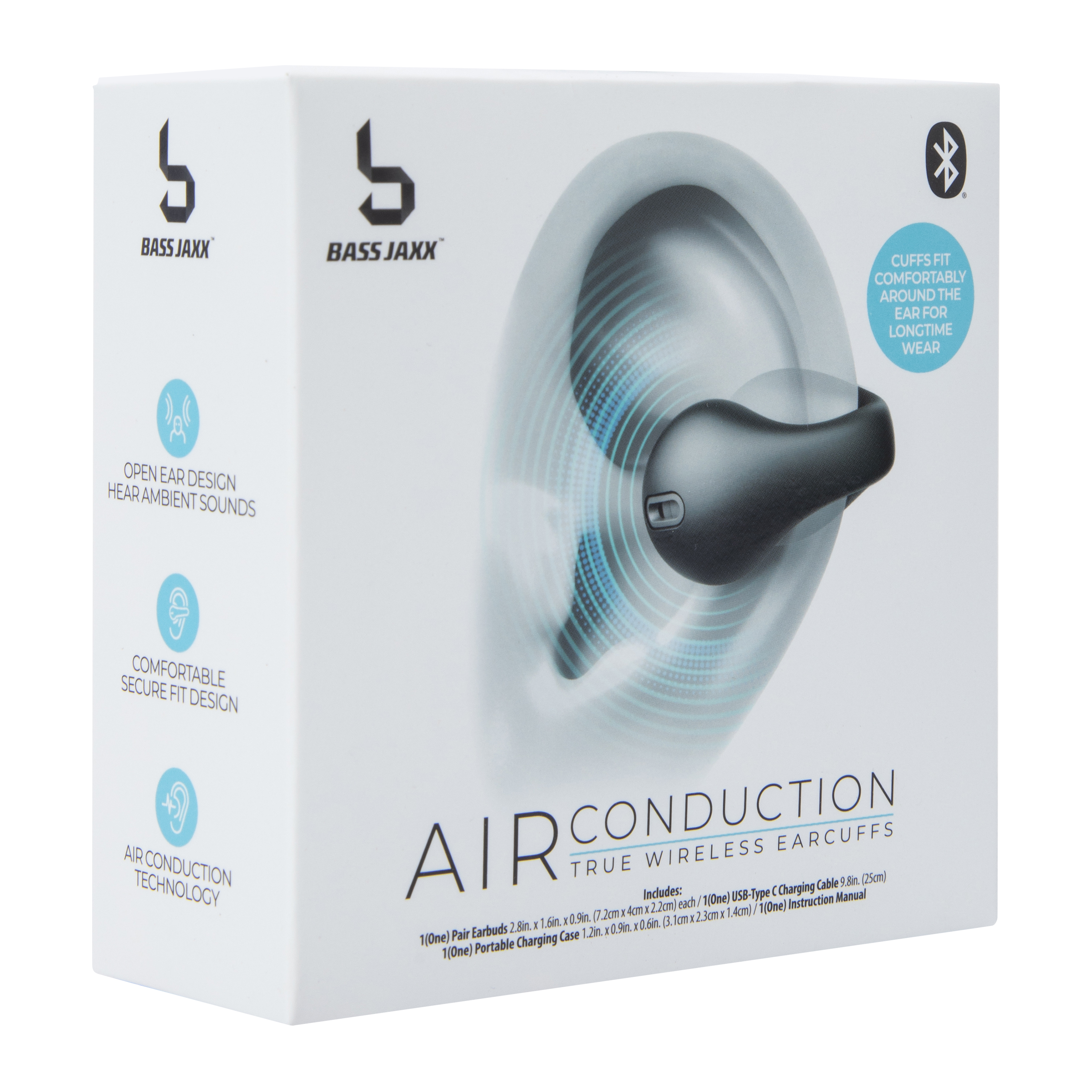 Air Conduction True Wireless Earcuffs Earbuds | Five Below
