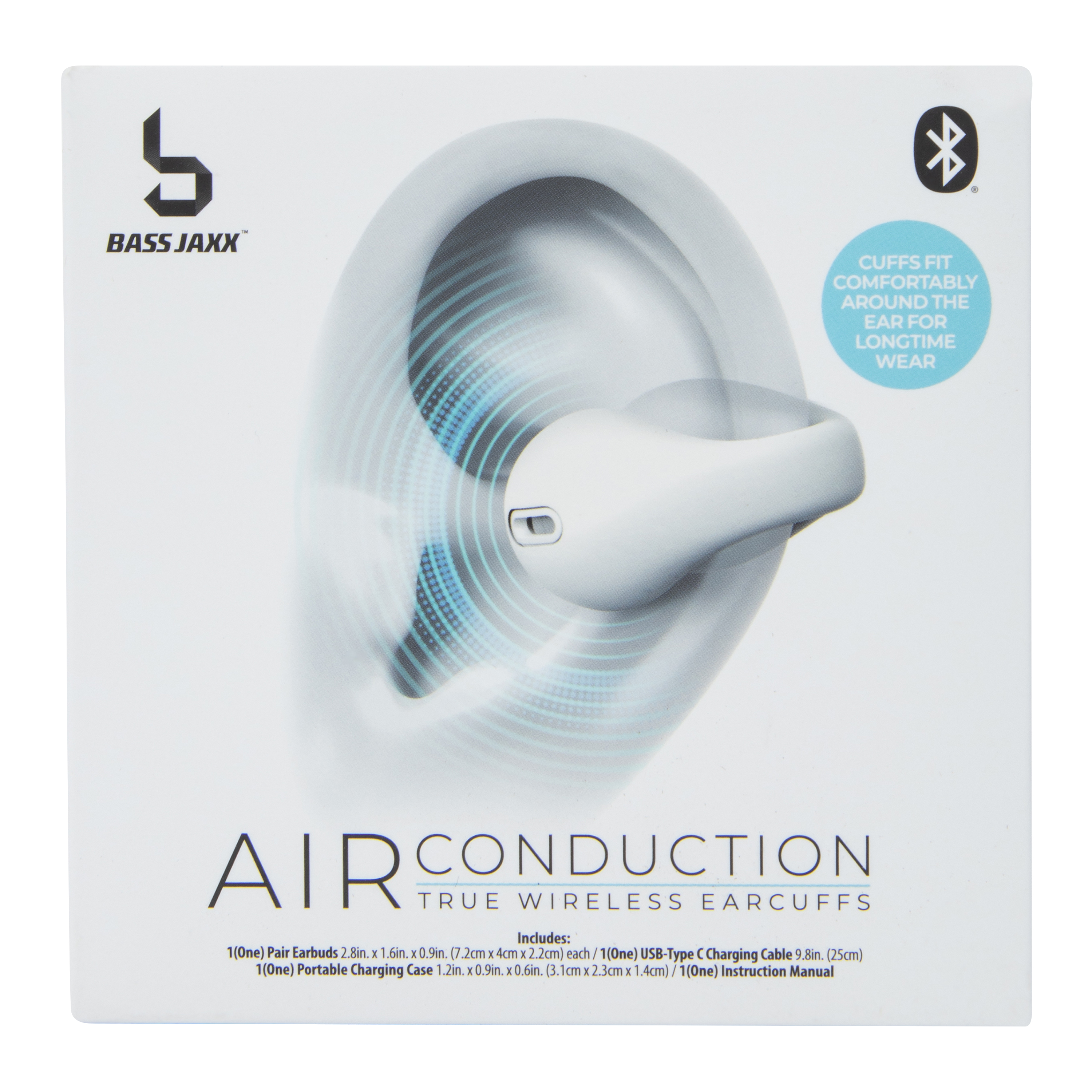 True Wireless Ear Cuff Style イヤフォン Air Conduction True Wireless Earcuffs Earbuds | Five Below