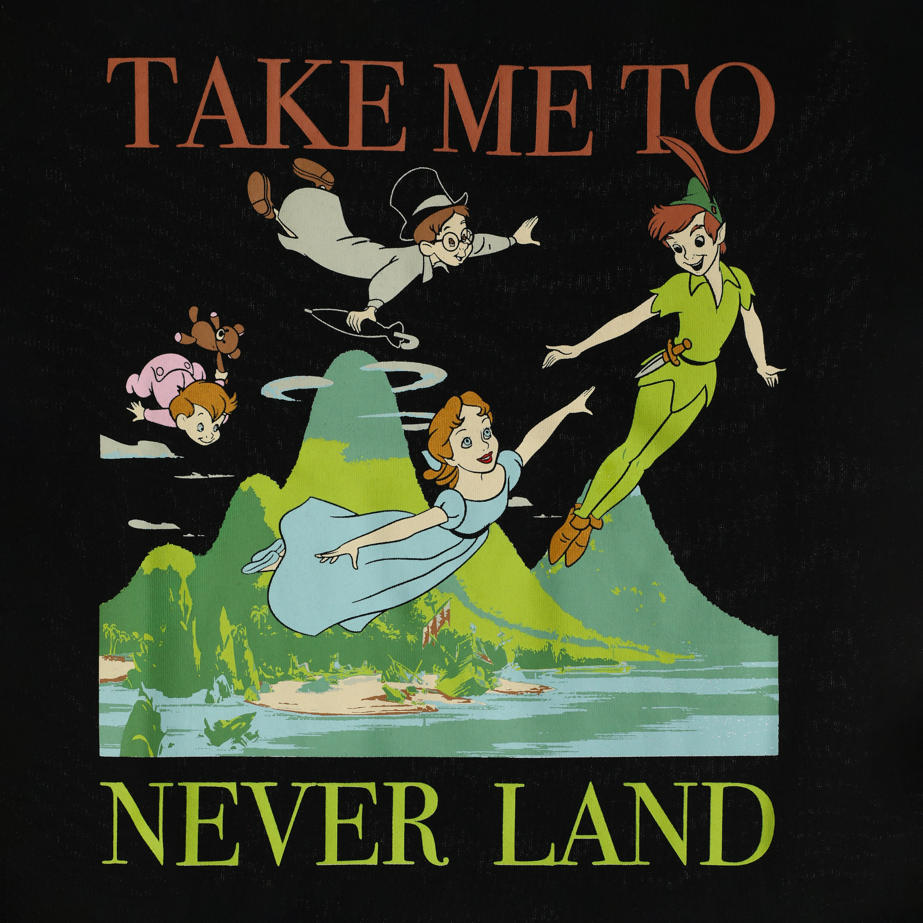 Disney Peter Pan Neverland Graphic Tee