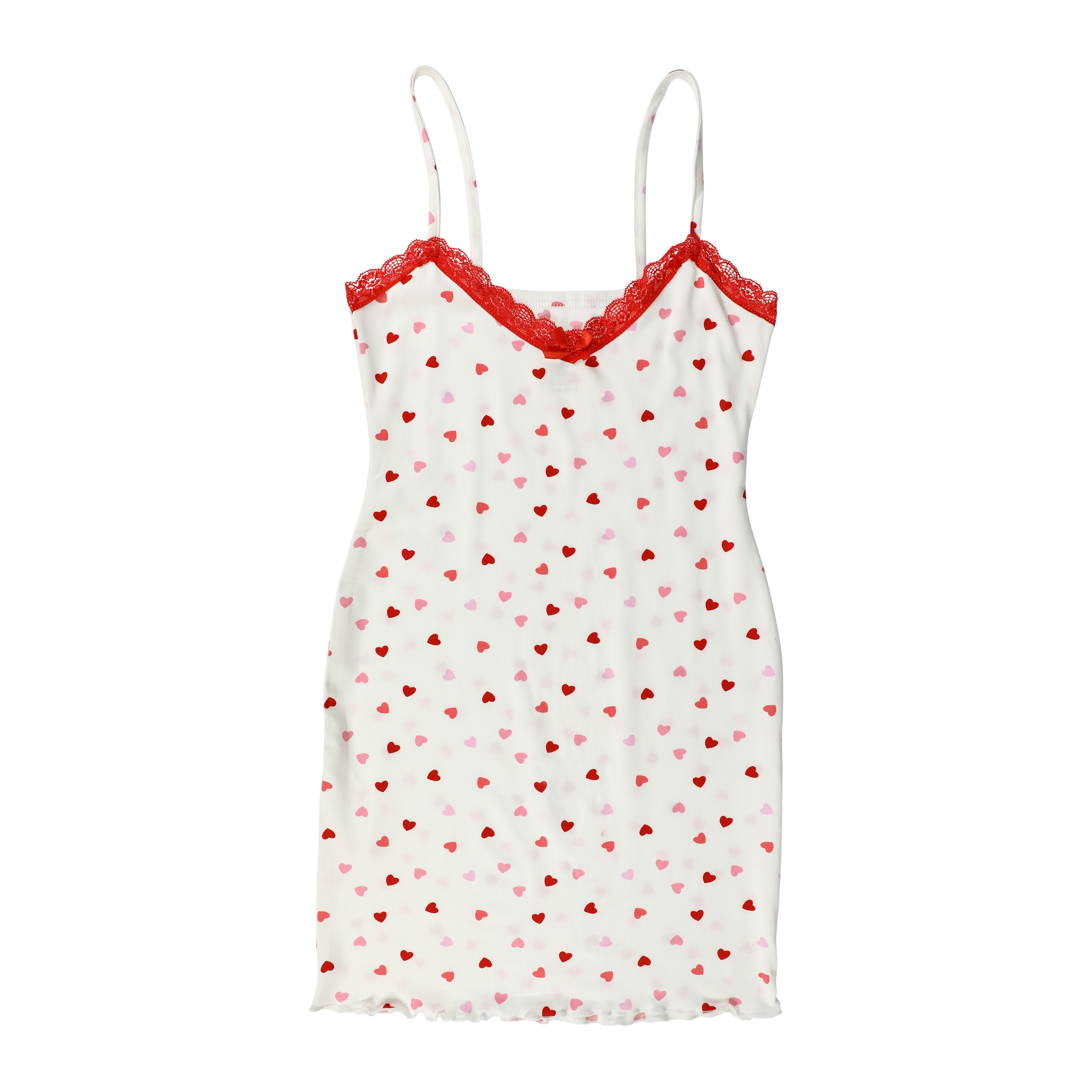ワンピース GLOWNY HEART LACE CAMI DRESS 5BFM146 HEART LACE CAMI DRESS (BLACK) - GLOWNY