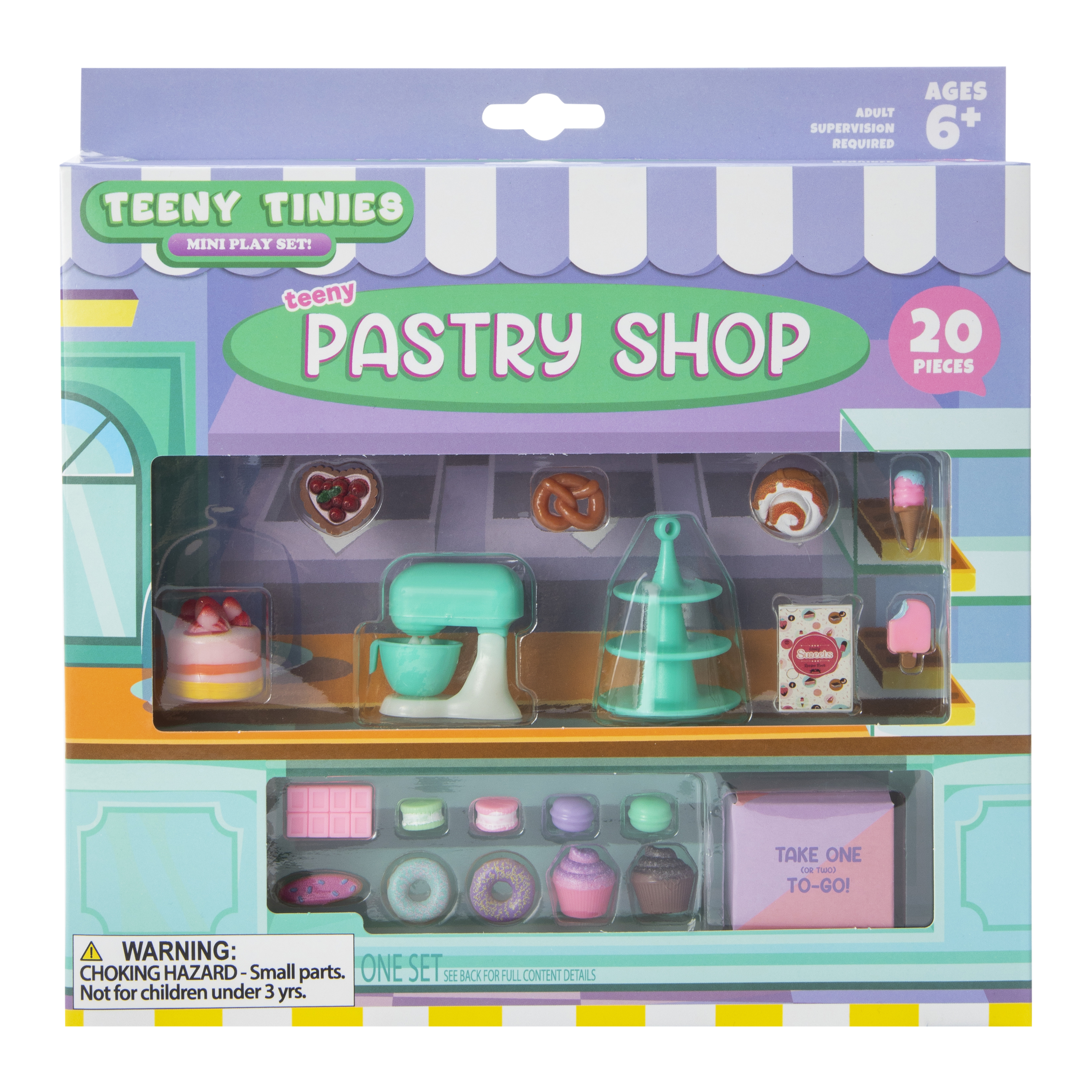 teeny Teeny Tinies Foodie Mini Play Set 20-Piece | Five Below