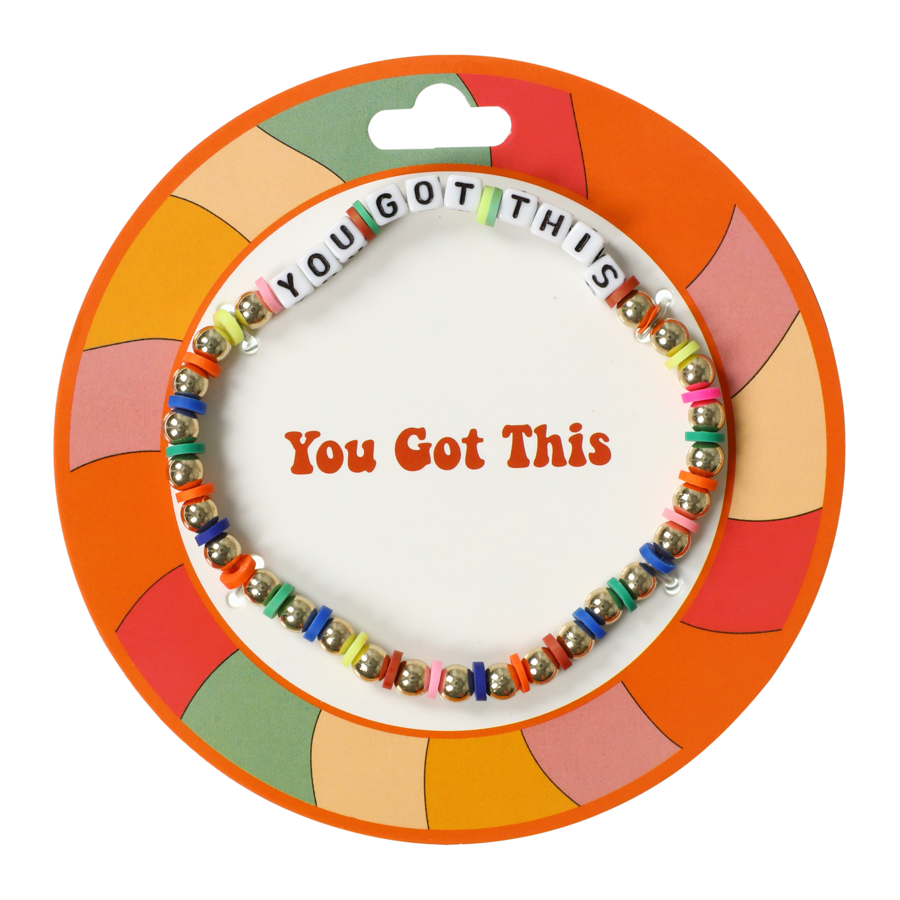 'You Got This' Beaded Bracelet