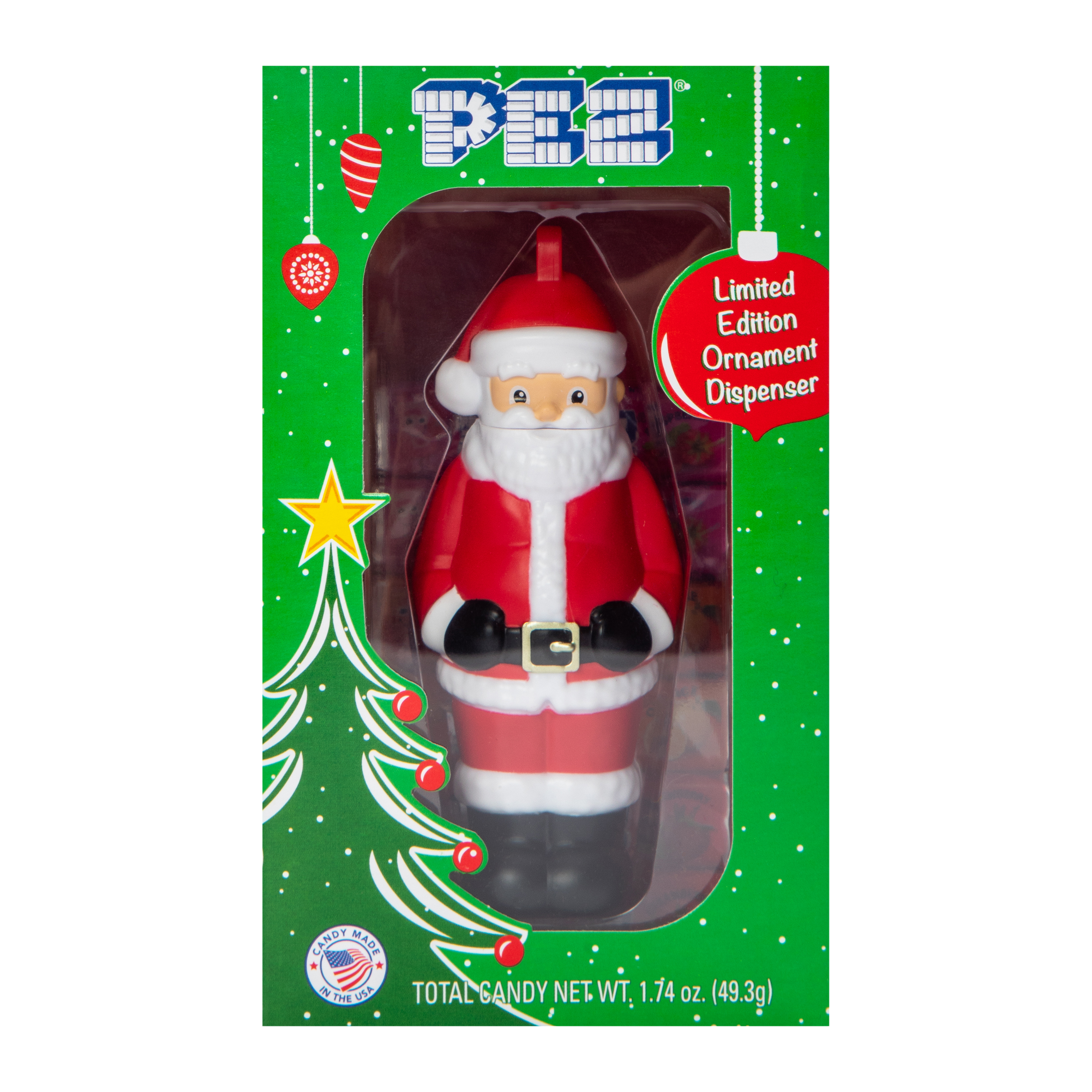 Pez® Christmas Candy & Ornament Dispenser (Styles May Vary)