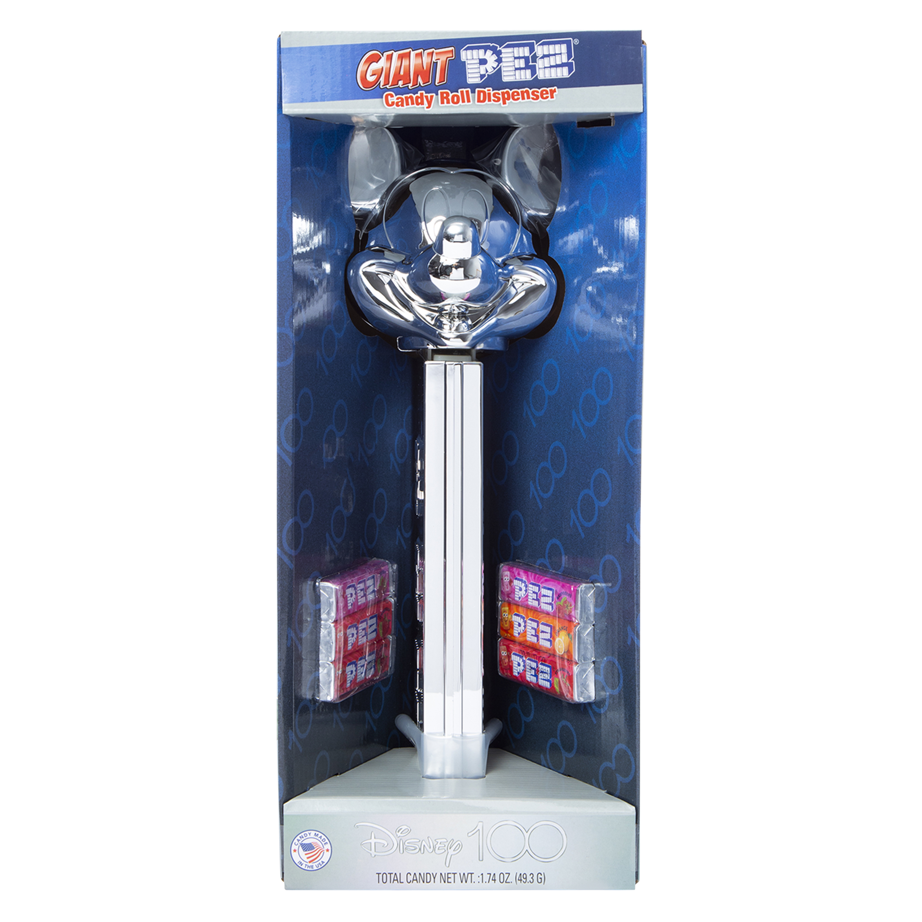 Giant Pez® Disney 100 Mickey Mouse Dispenser & Candy