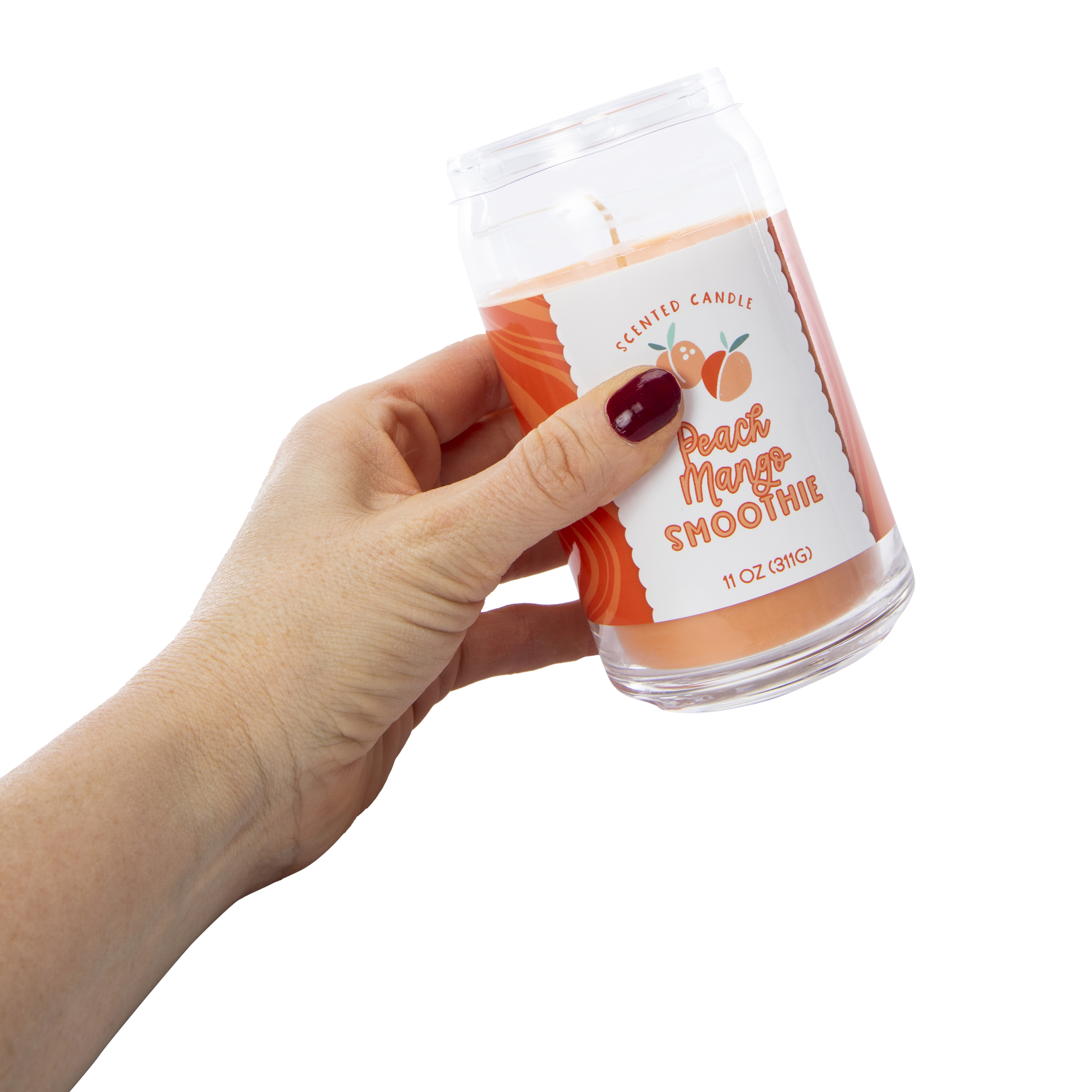 Peach Mango Smoothie Scented Candle 11oz