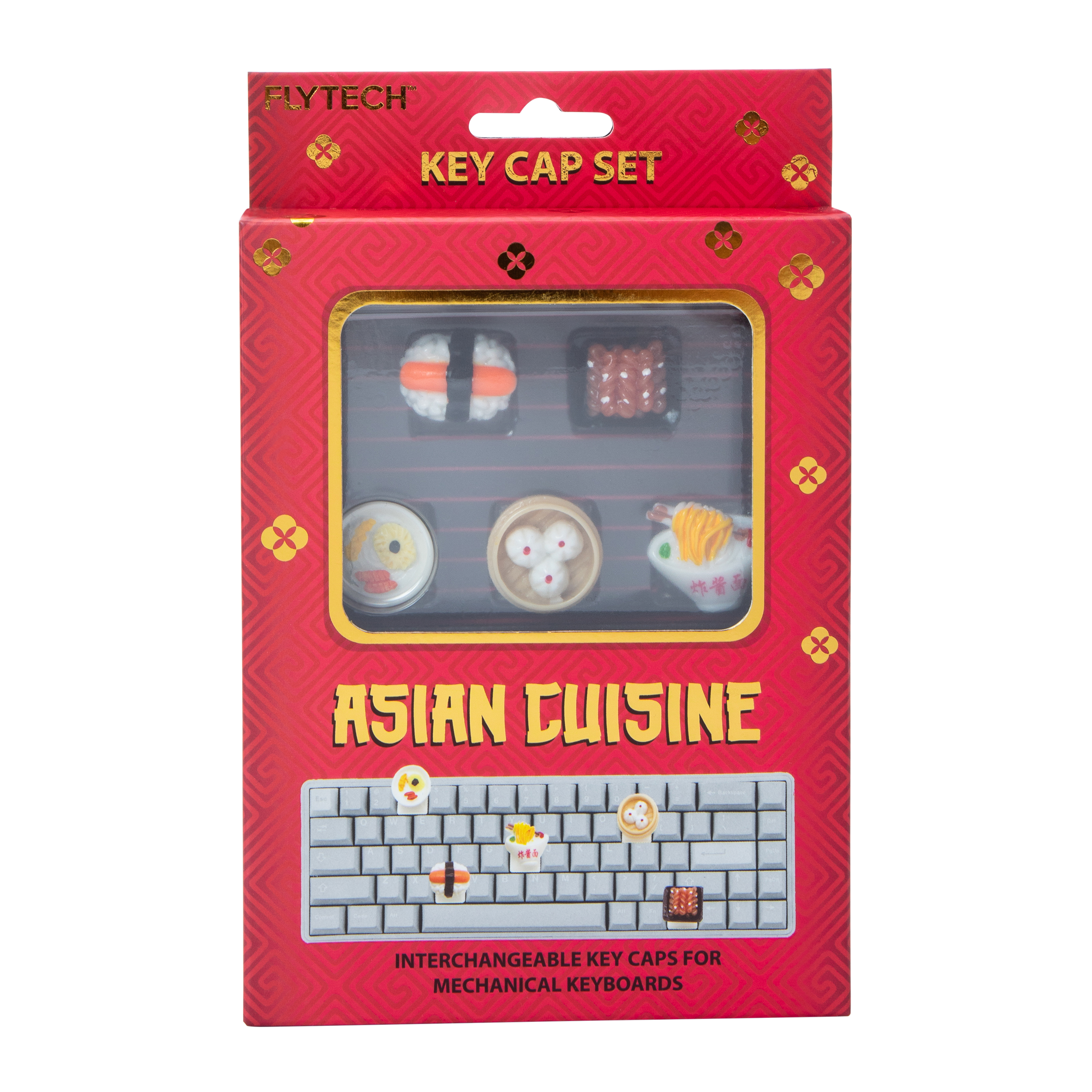 Foodie Keycaps 5-Count