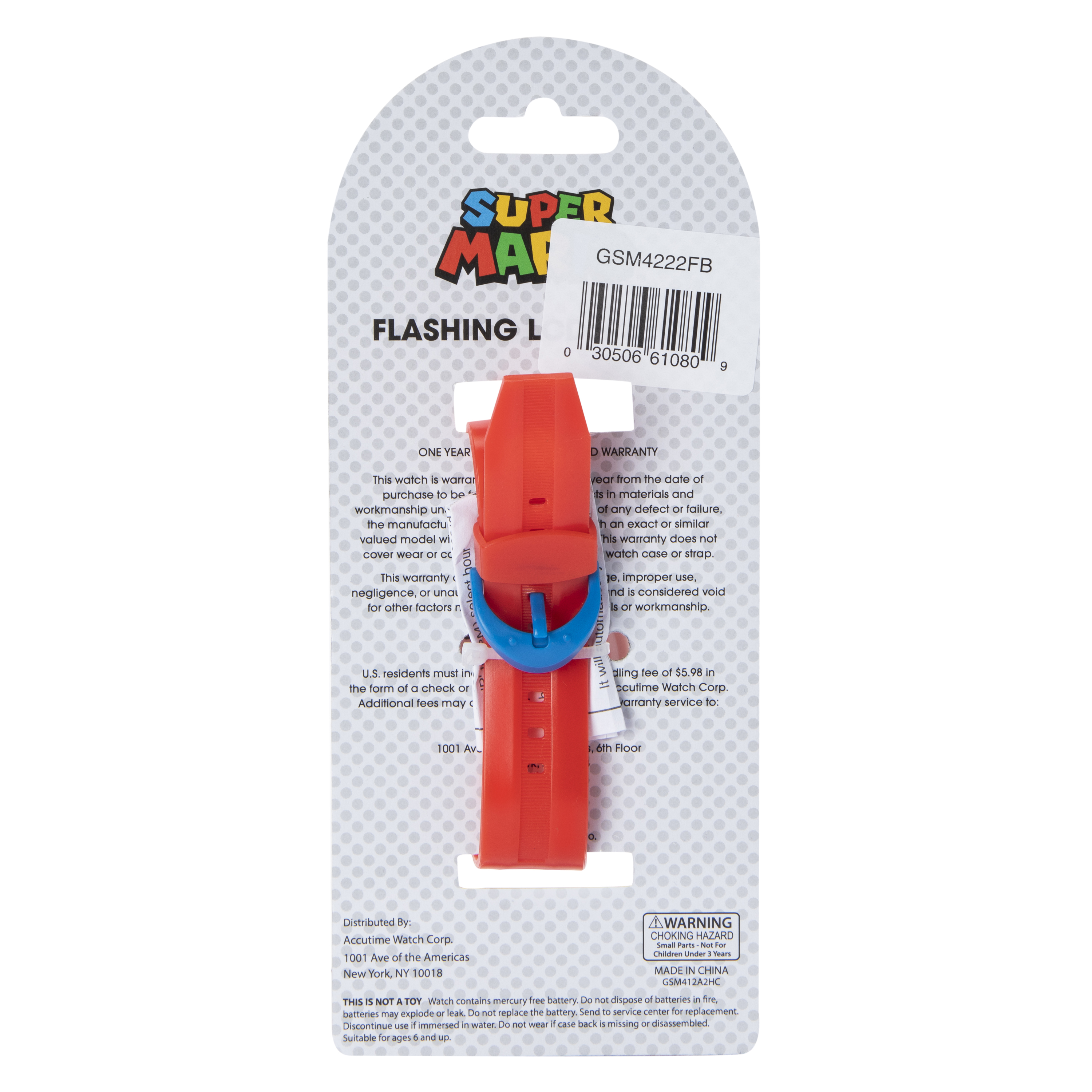 Super Mario™ Flashing LCD Watch