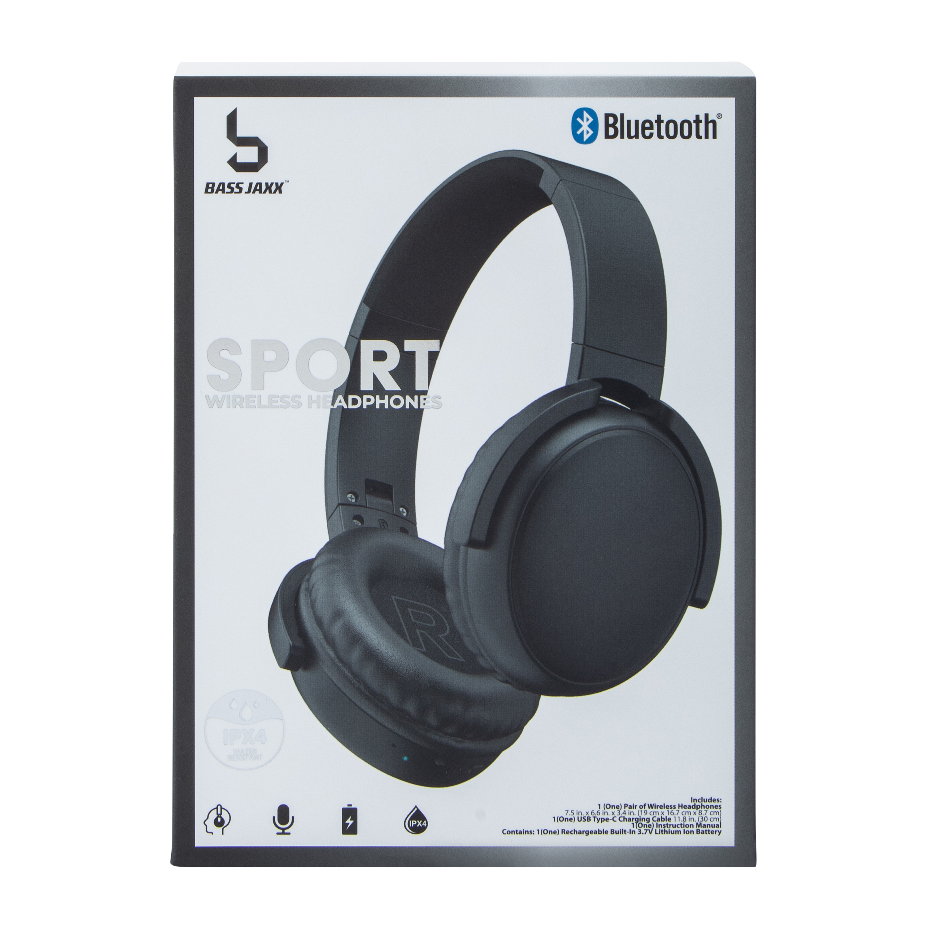 Water-Resistant Sport Bluetooth Wireless Headphones