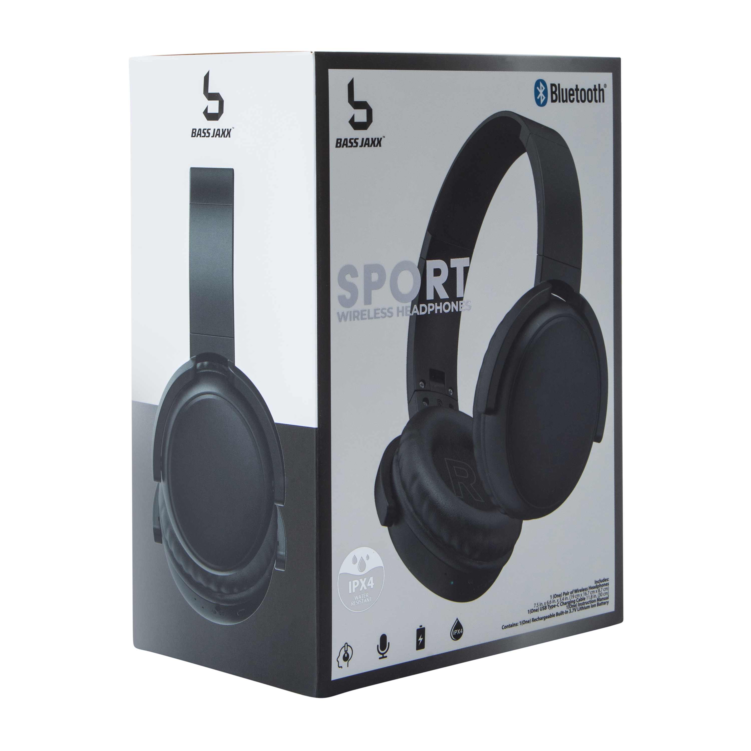 Water-Resistant Sport Bluetooth Wireless Headphones