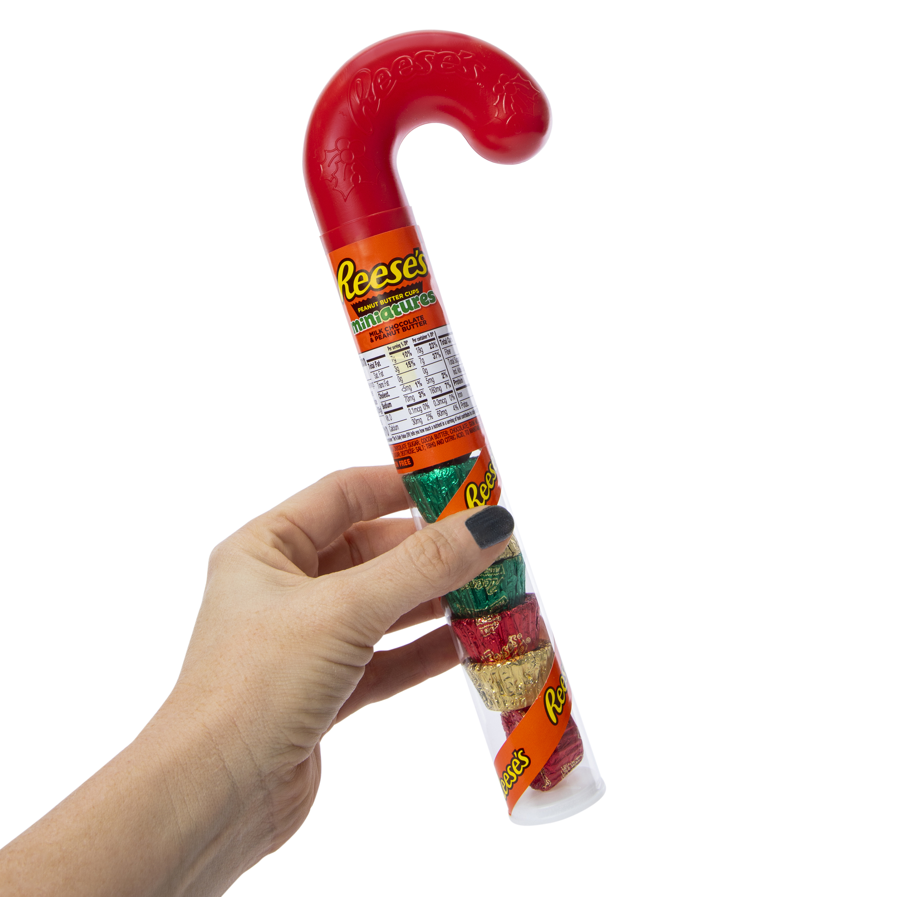 Holiday Reese's® Miniatures Candy-Filled Candy Cane