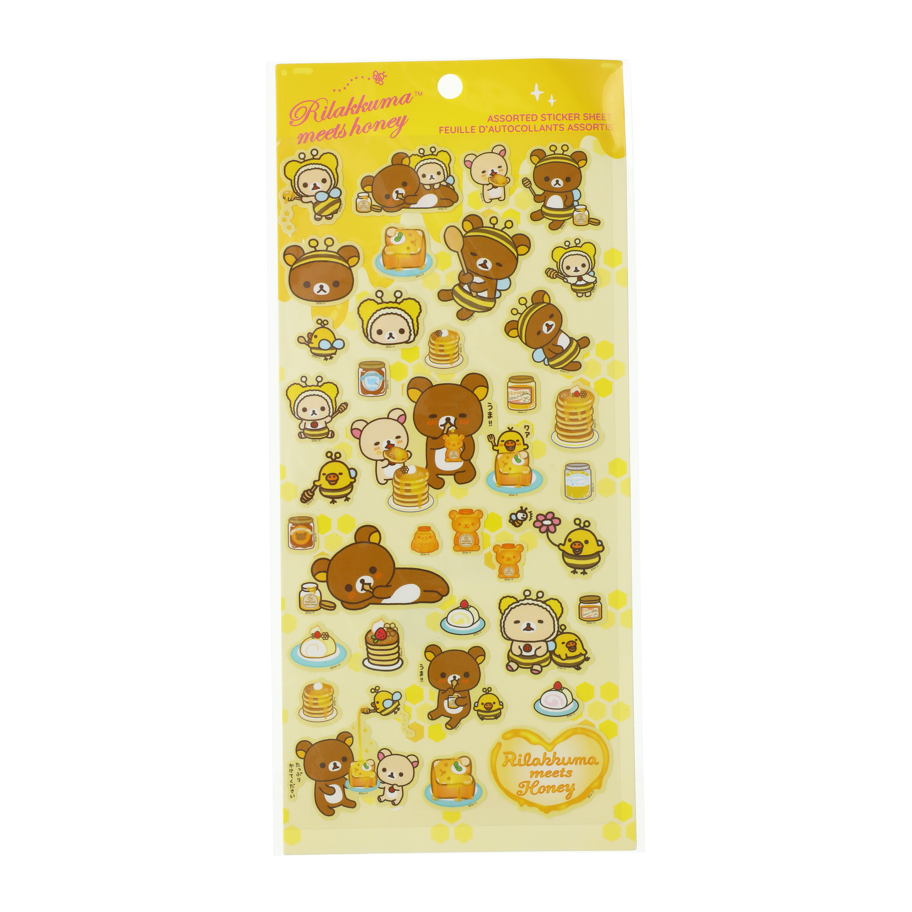 Rilakkuma™ Meets Honey Assorted Sticker Sheet