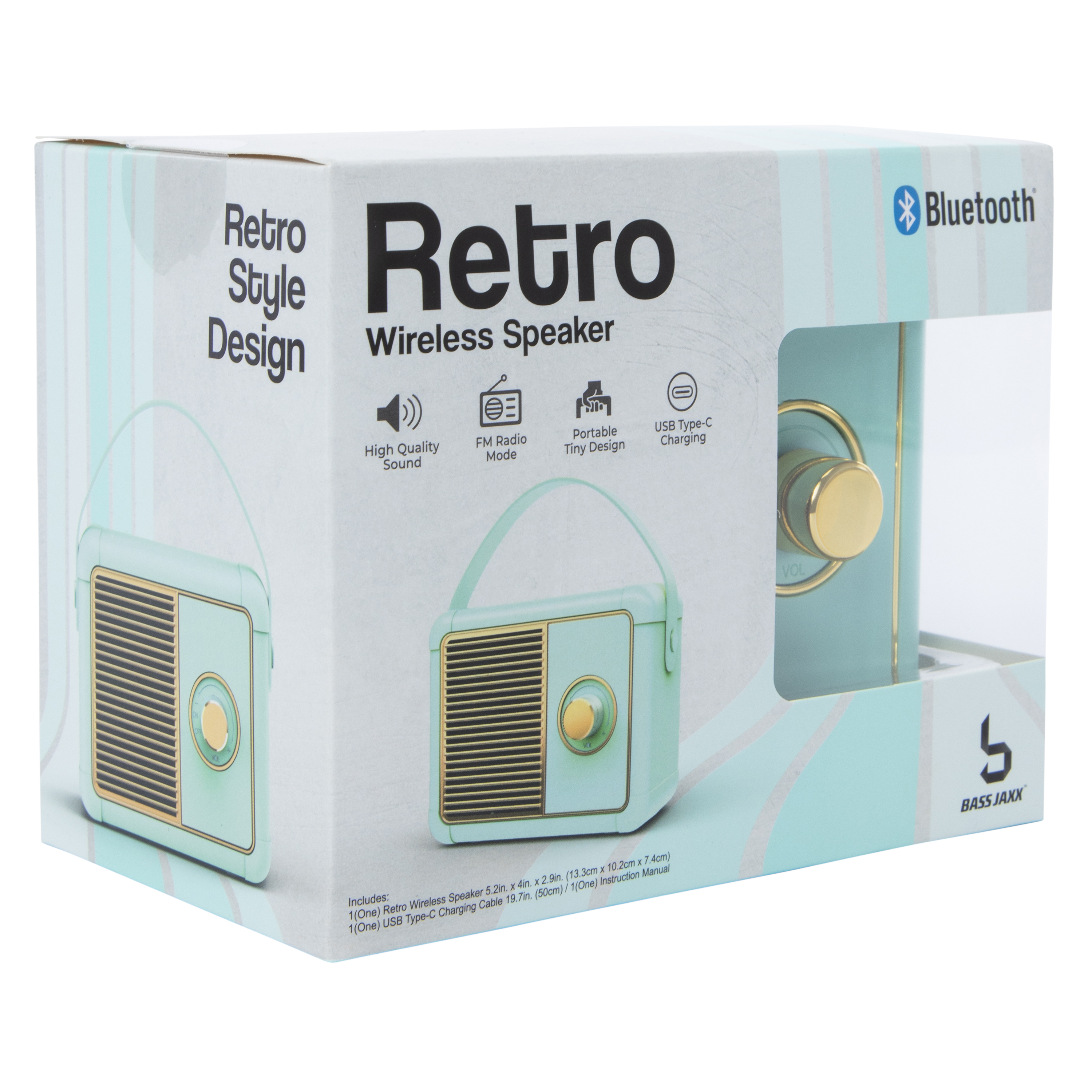 Polaroid Pbt530 Polaroid Retro Bluetooth Speaker Pink Polaroid