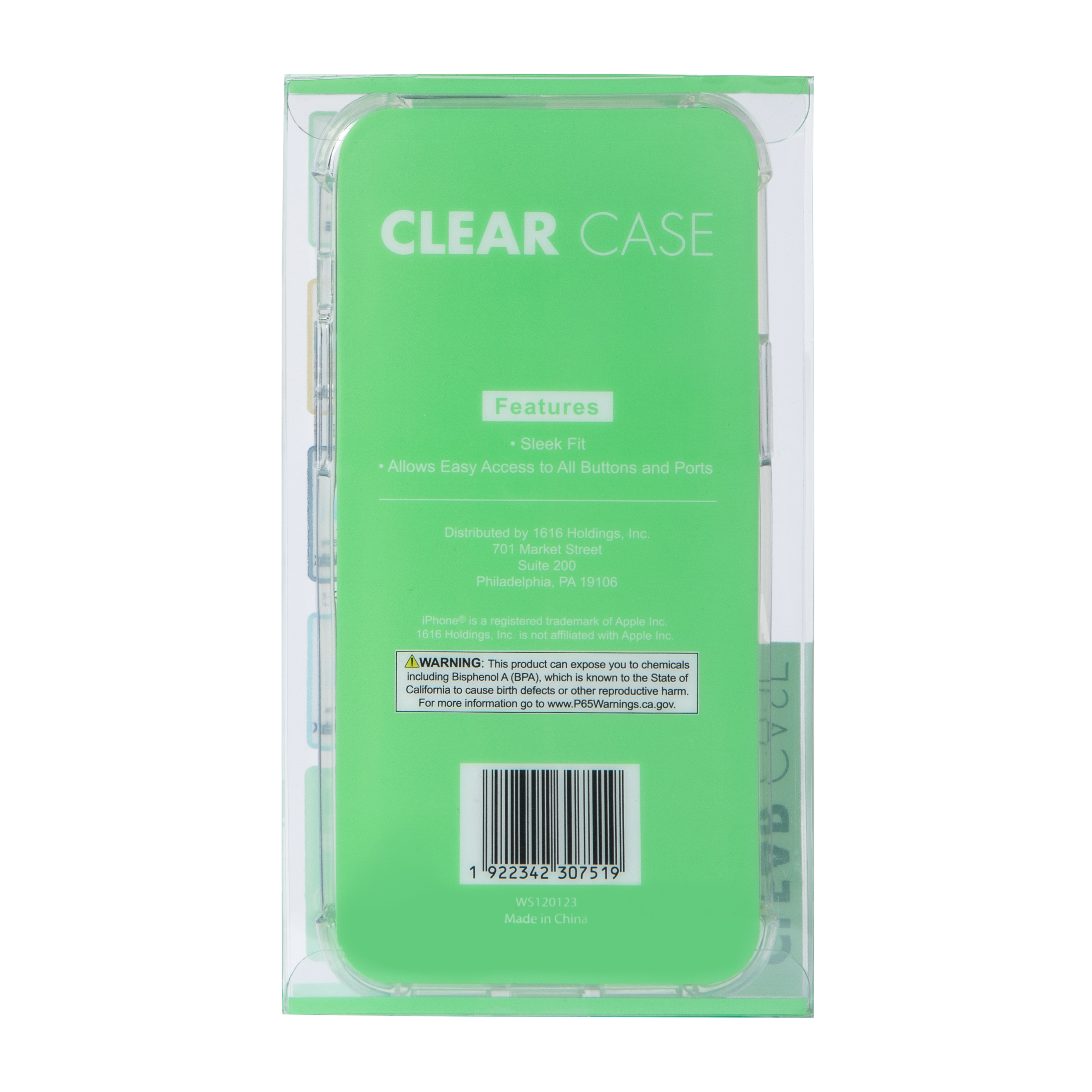 iPhone 15 Plus®/14 Pro Max® clear phone case