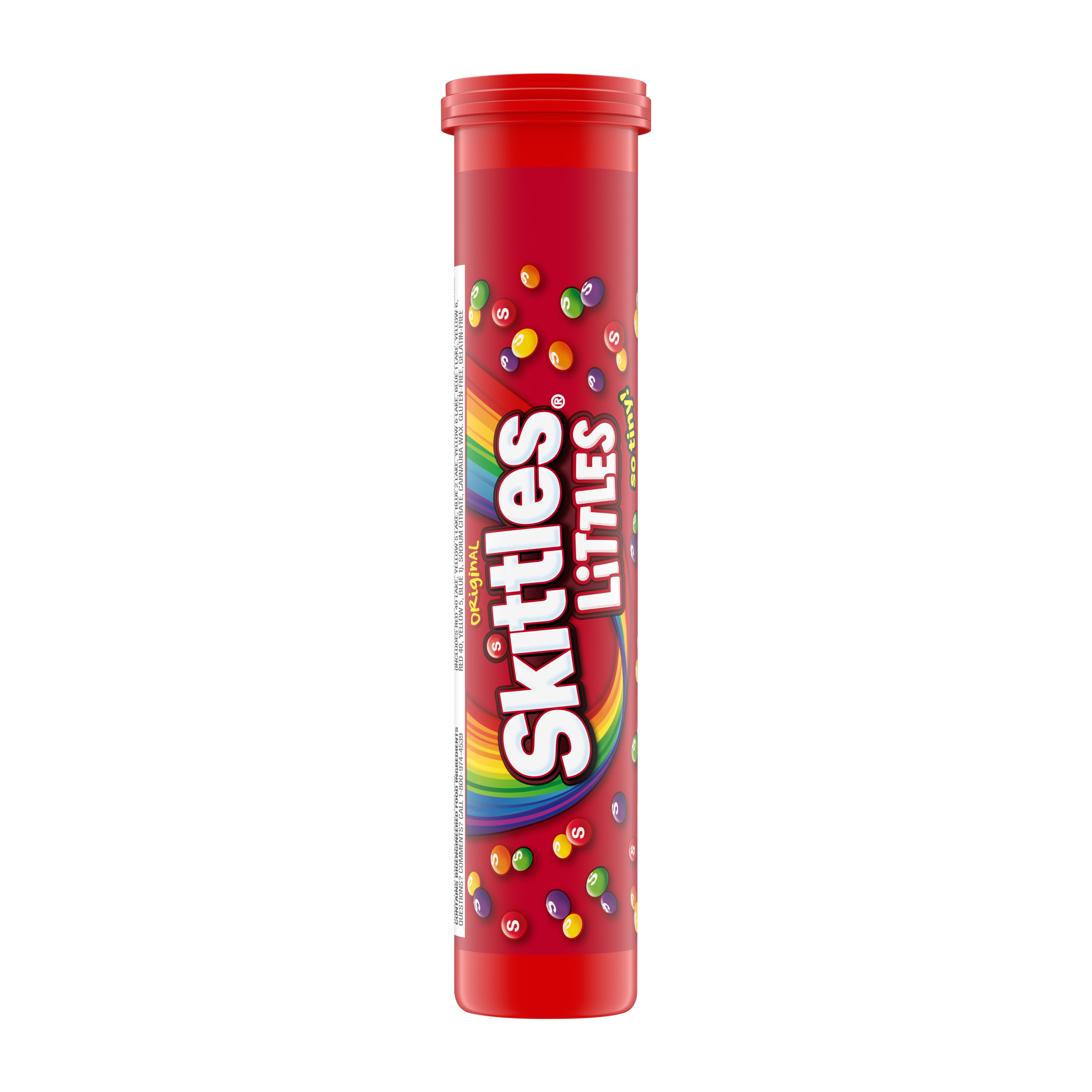 SKITTLES Original Littles Chewy Candy, Share Size, 1.9 oz Mega Tube