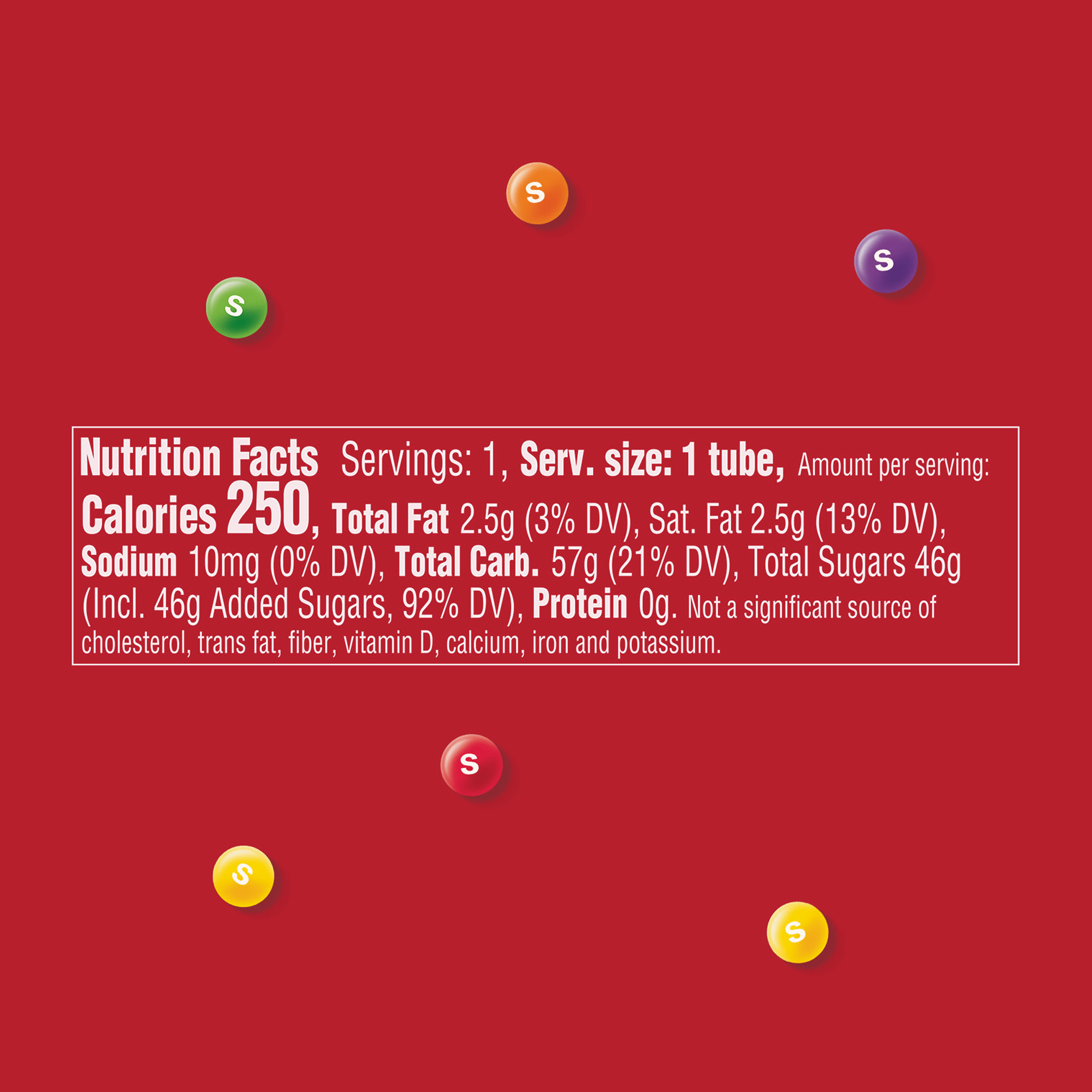 SKITTLES Original Littles Chewy Candy, Share Size, 1.9 oz Mega Tube