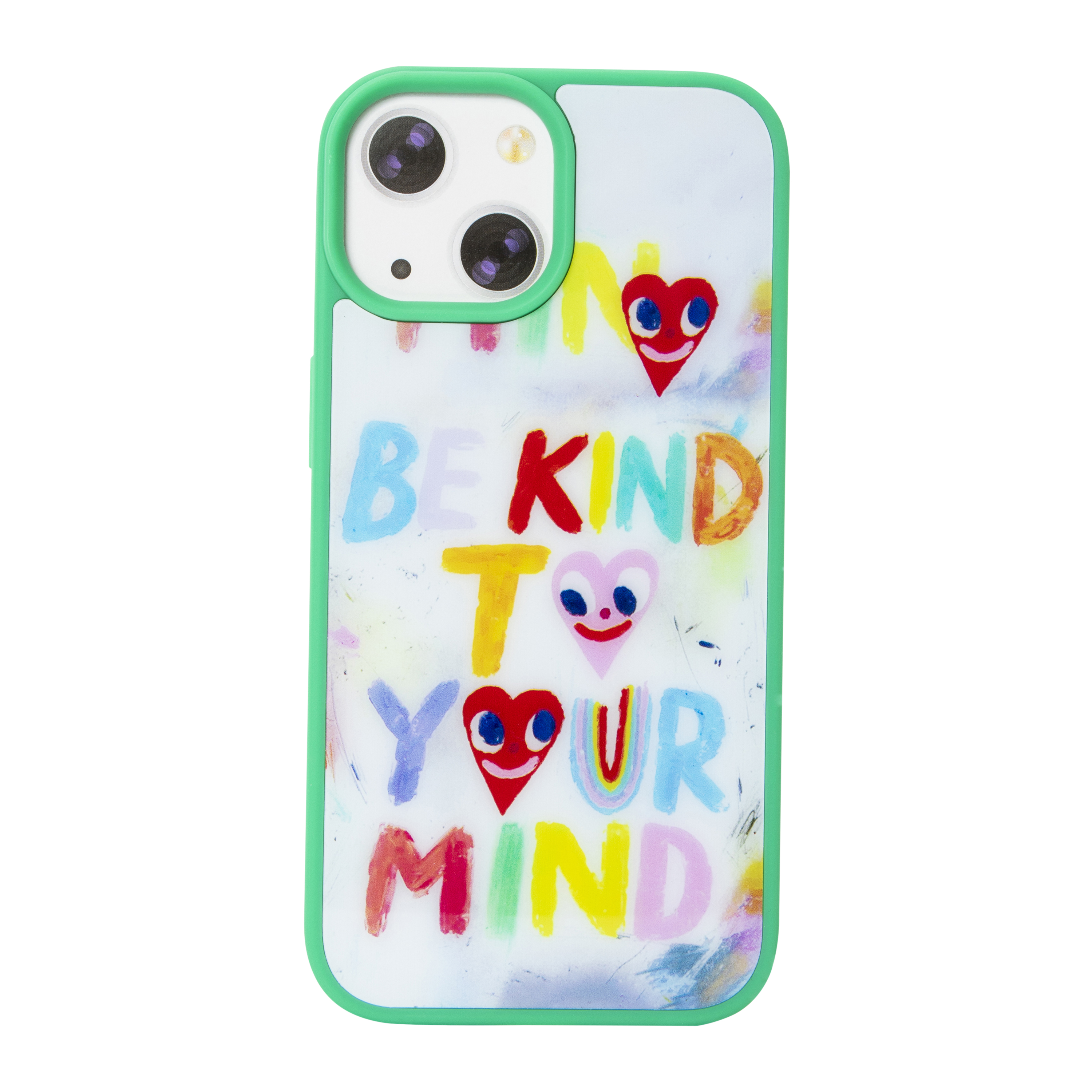 iPhone 15®/14® Print Tempered Glass Case