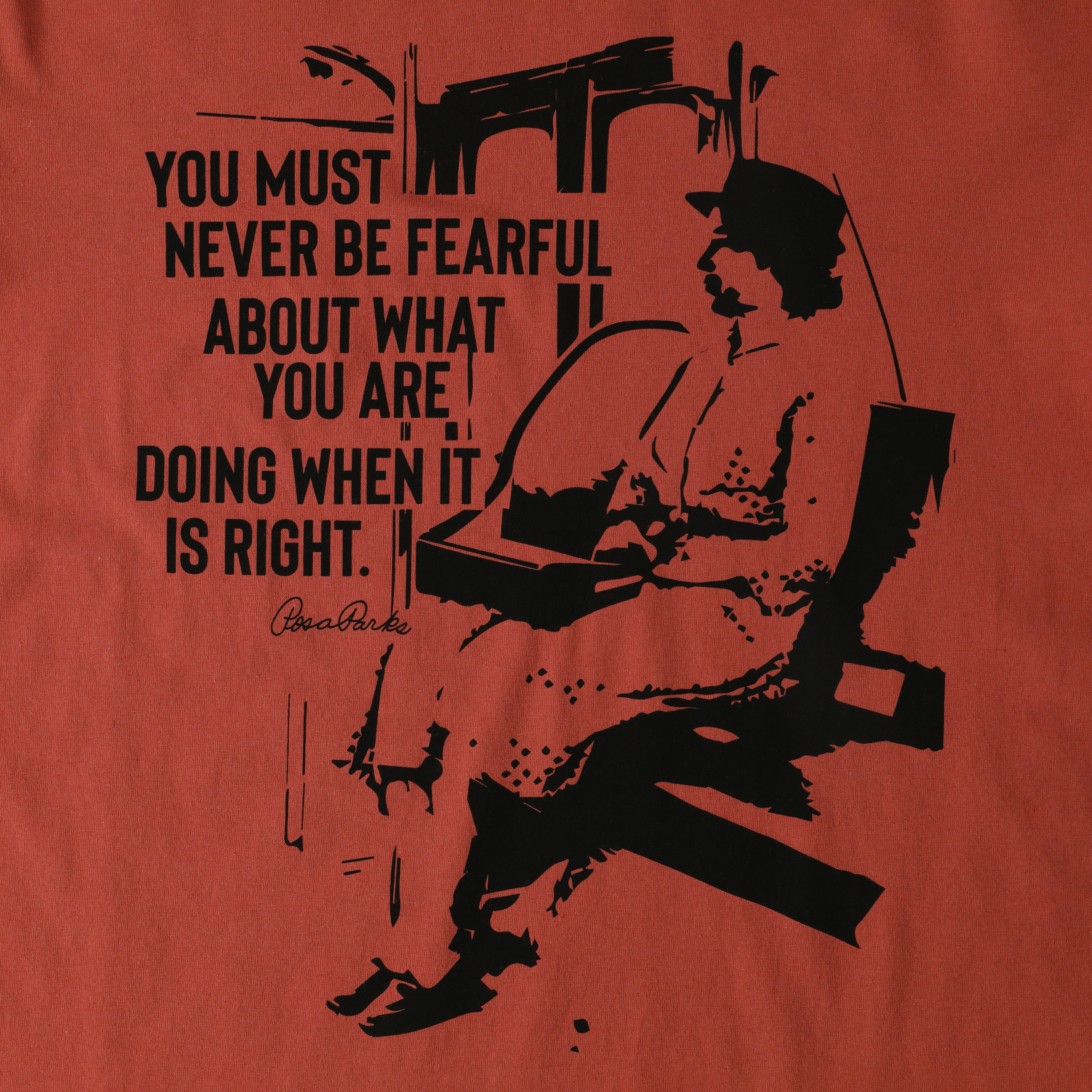 Rosa Parks Quote Graphic Tee